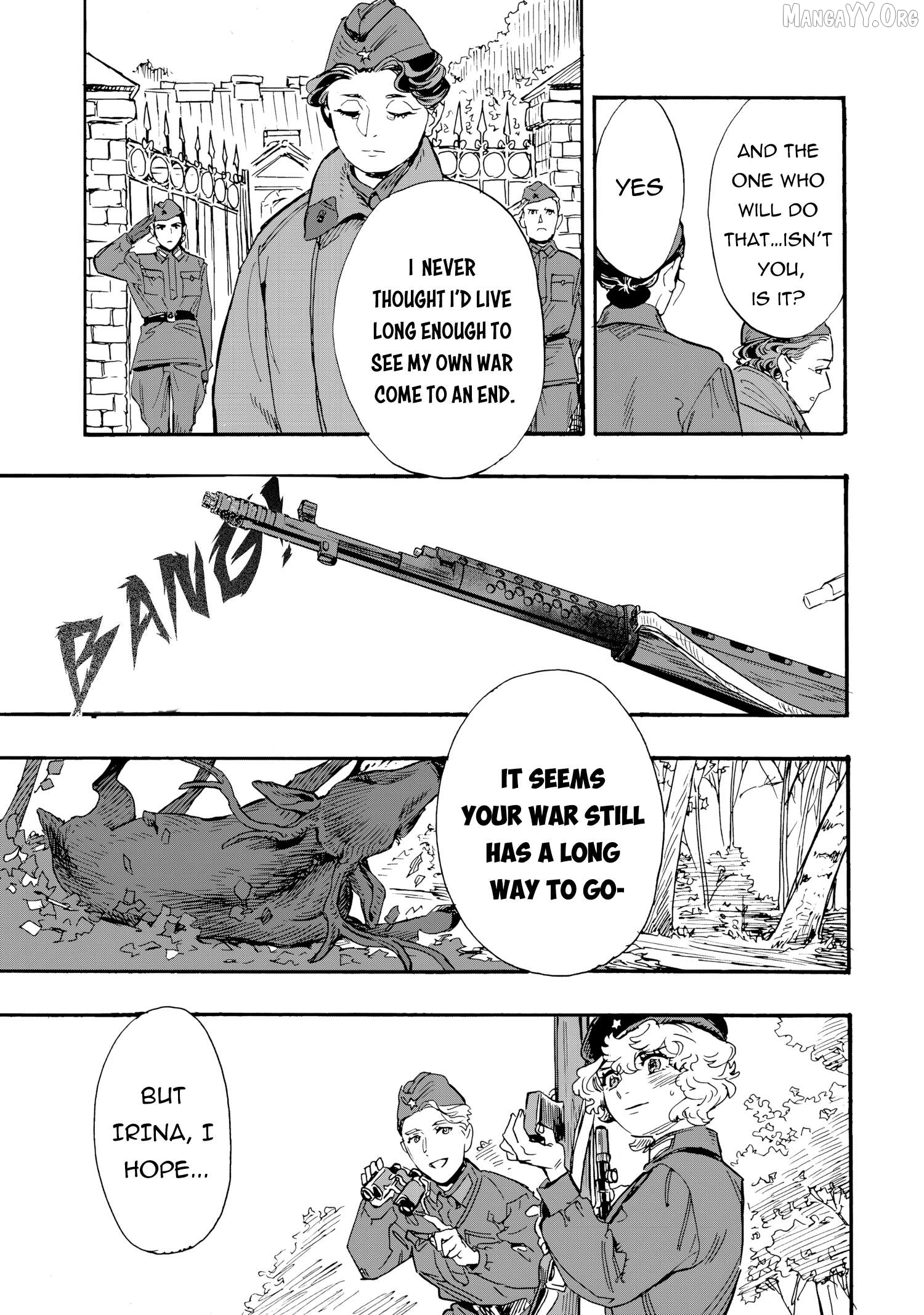 Comrade Girls, Shoot the Enemy Chapter 6 page 23