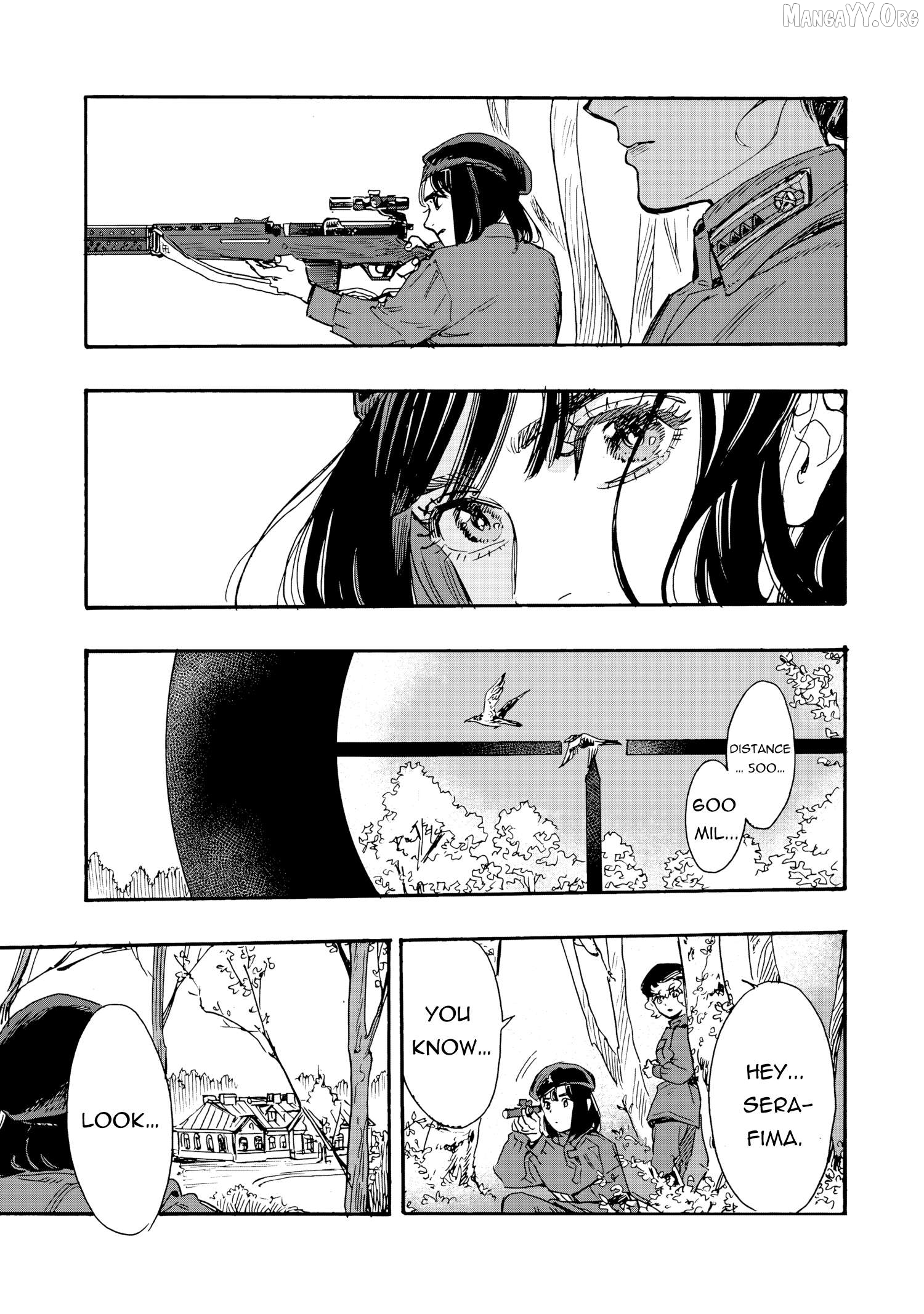 Comrade Girls, Shoot the Enemy Chapter 6 page 25