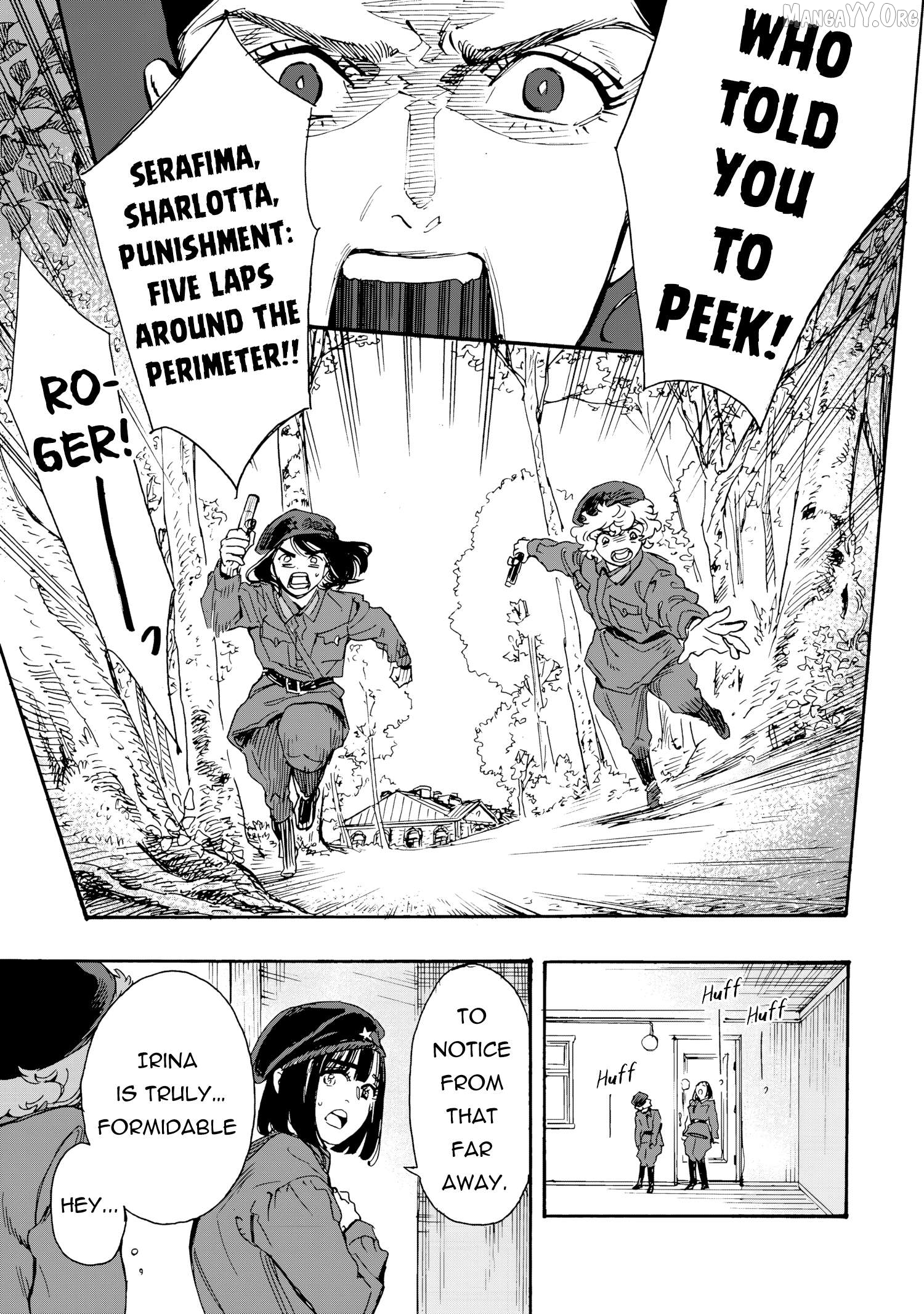 Comrade Girls, Shoot the Enemy Chapter 6 page 27