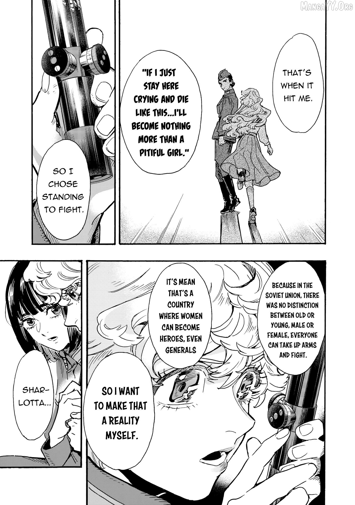 Comrade Girls, Shoot the Enemy Chapter 6 page 33