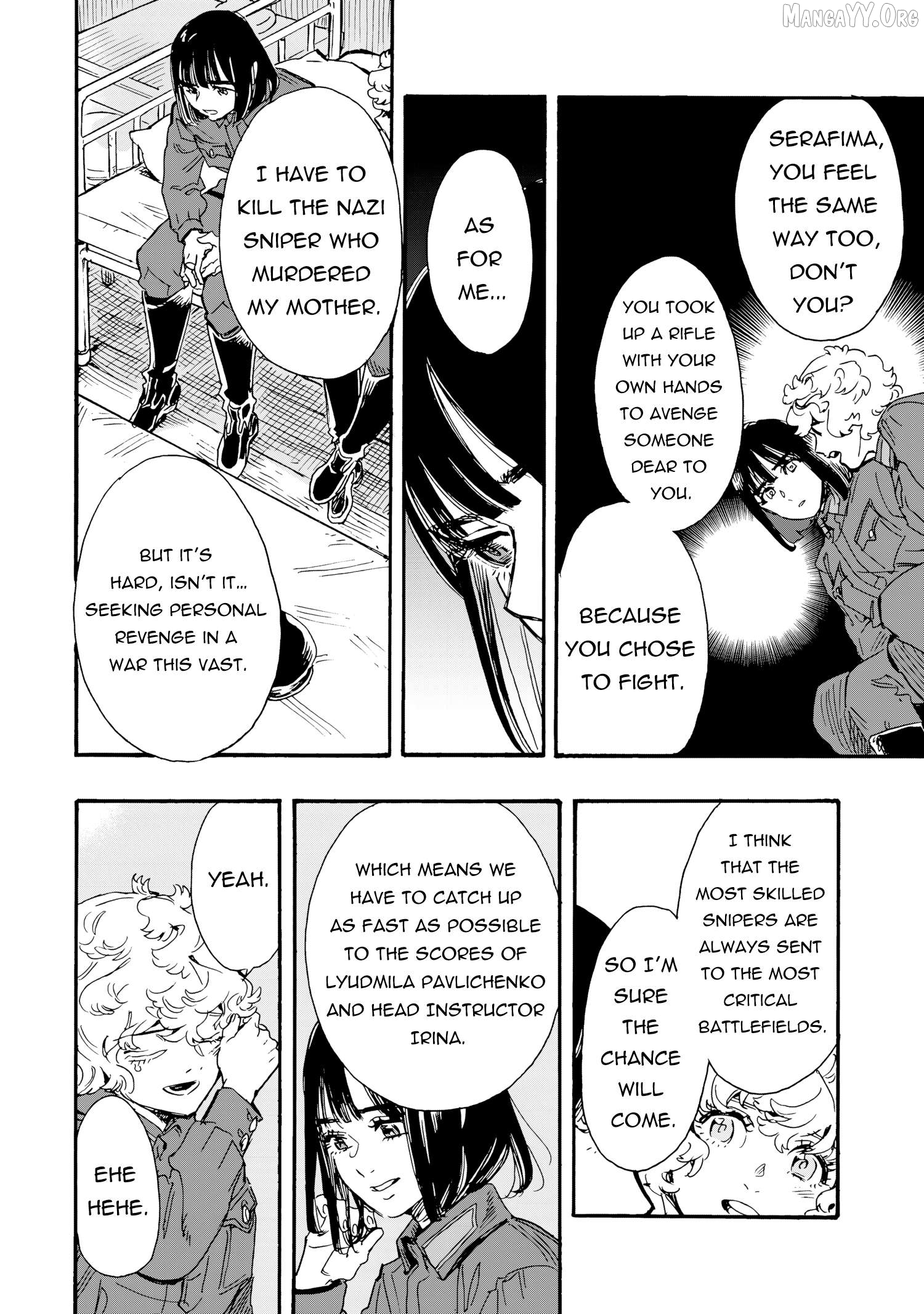 Comrade Girls, Shoot the Enemy Chapter 6 page 34