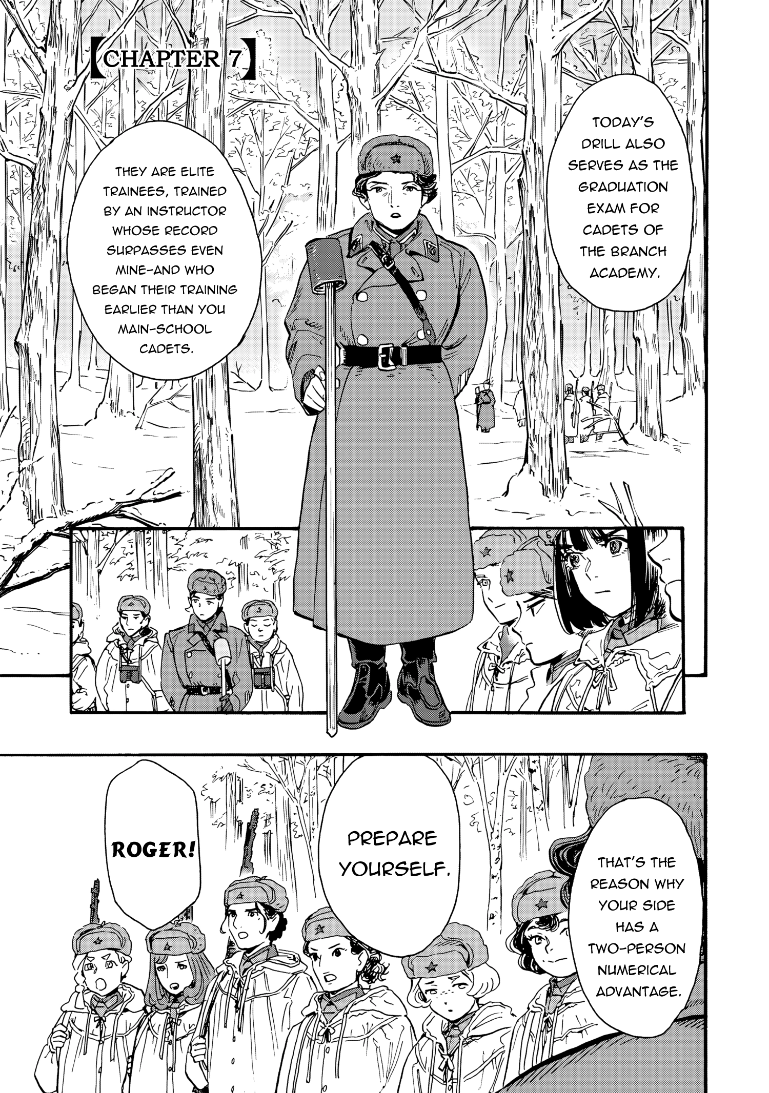 Comrade Girls, Shoot the Enemy Chapter 7 page 2