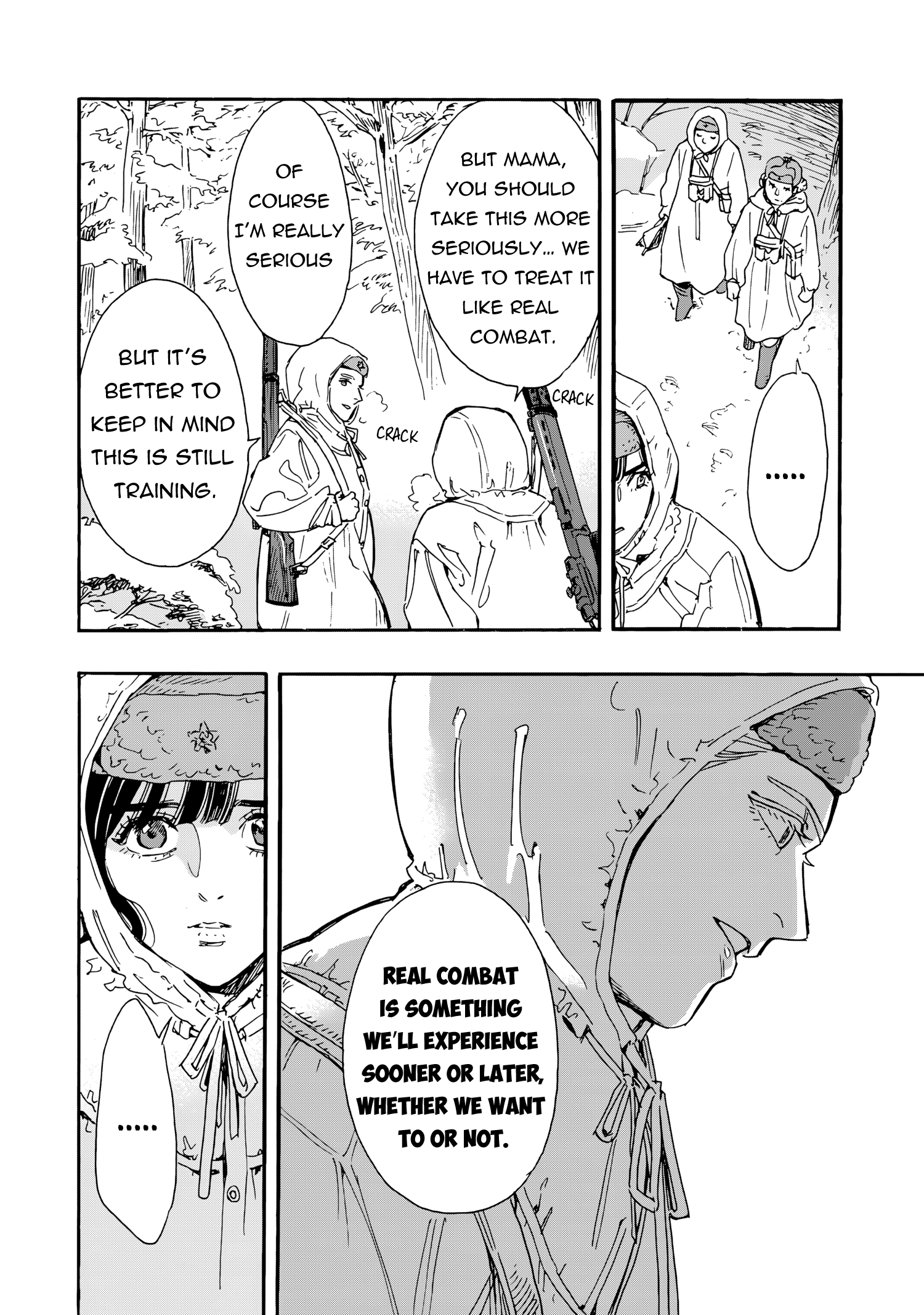 Comrade Girls, Shoot the Enemy Chapter 7 page 7
