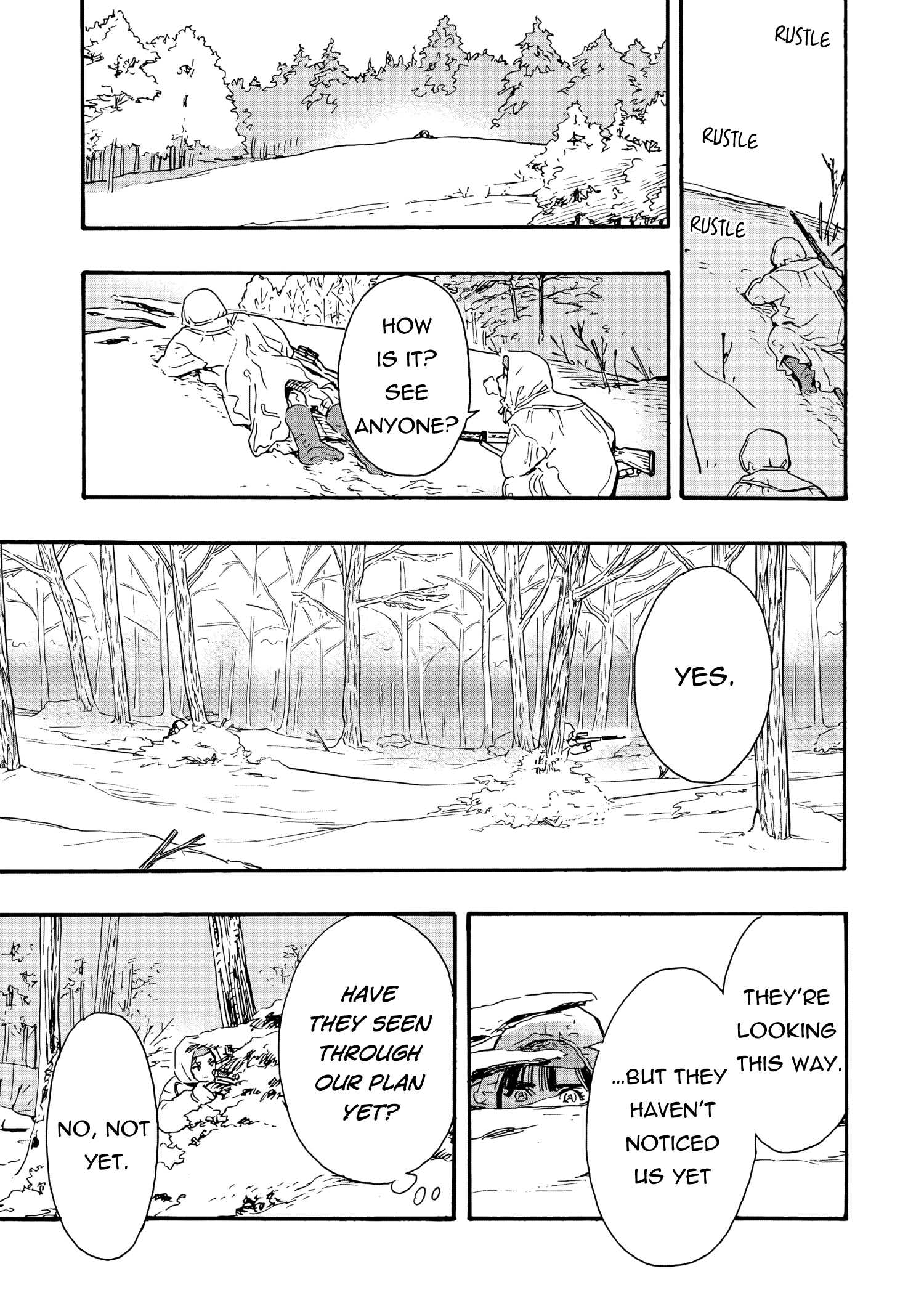 Comrade Girls, Shoot the Enemy Chapter 7 page 8