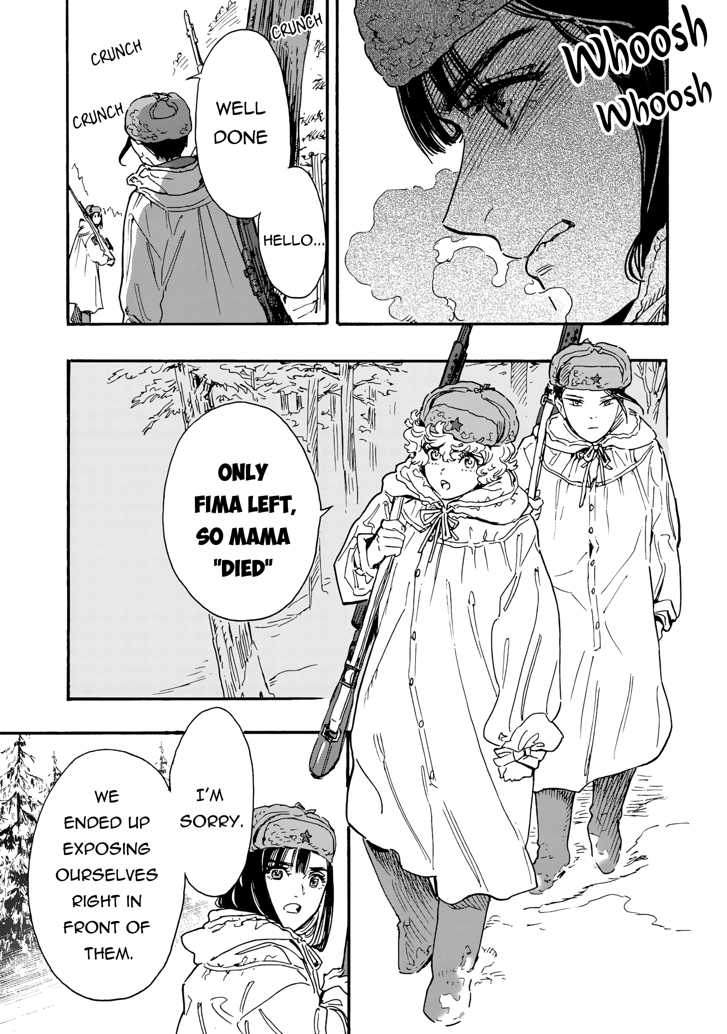 Comrade Girls, Shoot the Enemy Chapter 7 page 18