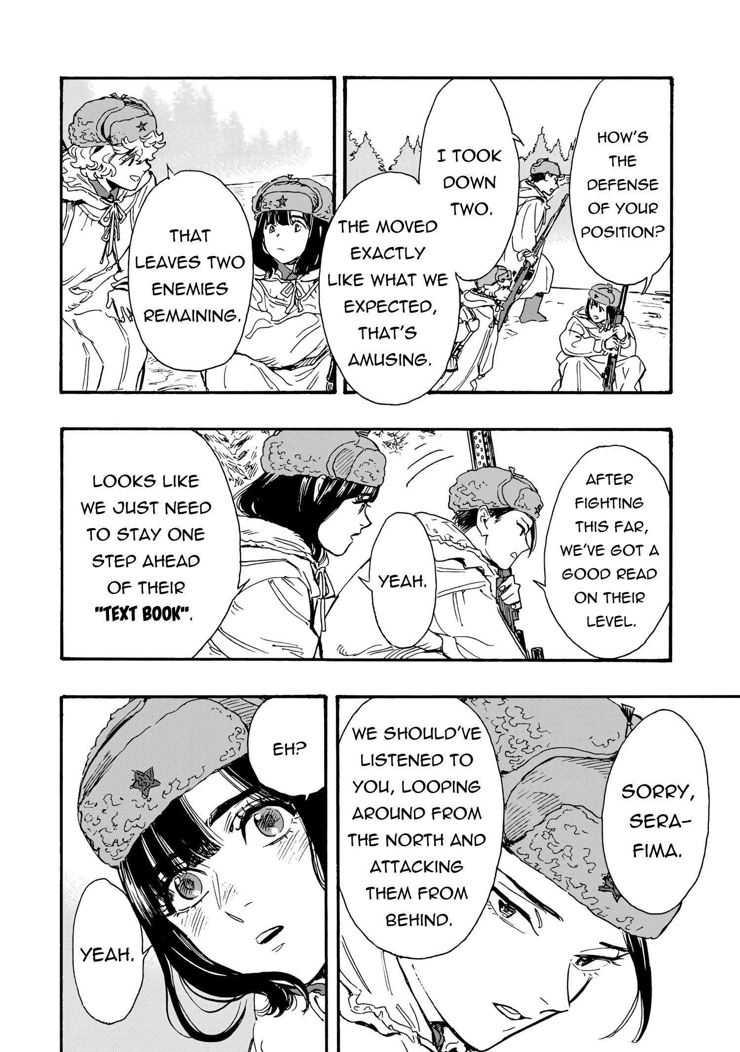 Comrade Girls, Shoot the Enemy Chapter 7 page 19