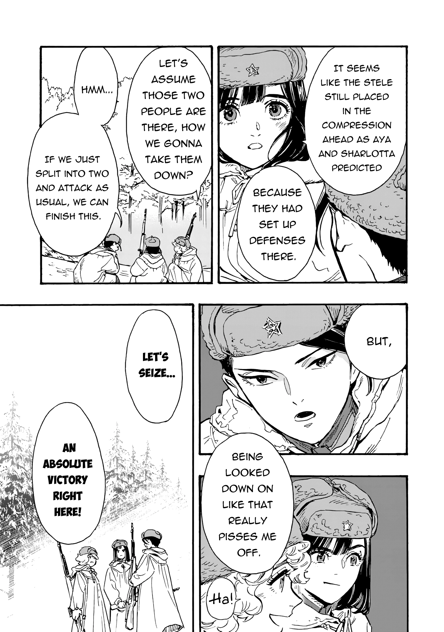 Comrade Girls, Shoot the Enemy Chapter 7 page 20