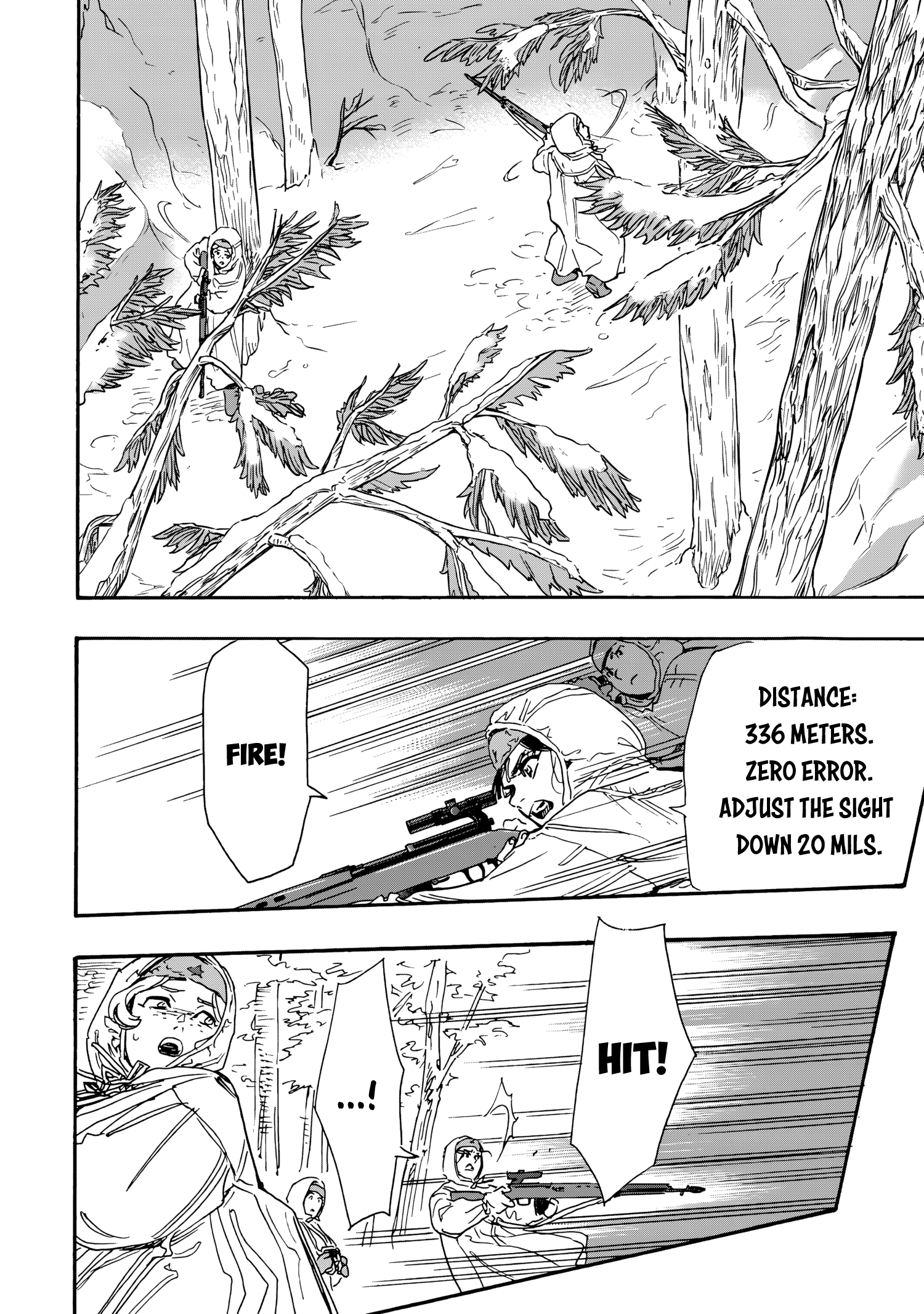 Comrade Girls, Shoot the Enemy Chapter 7 page 23