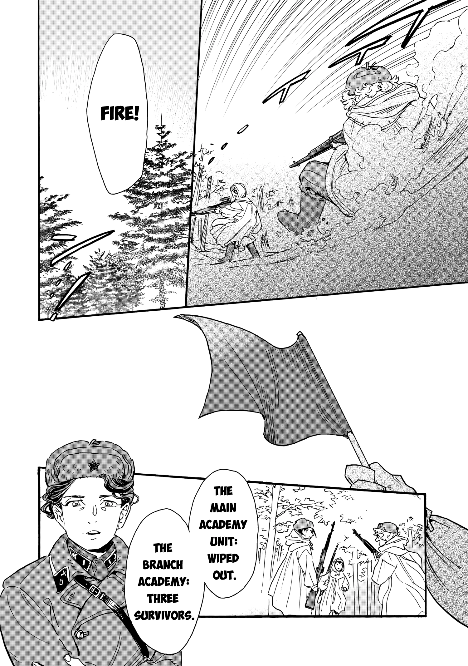 Comrade Girls, Shoot the Enemy Chapter 7 page 25
