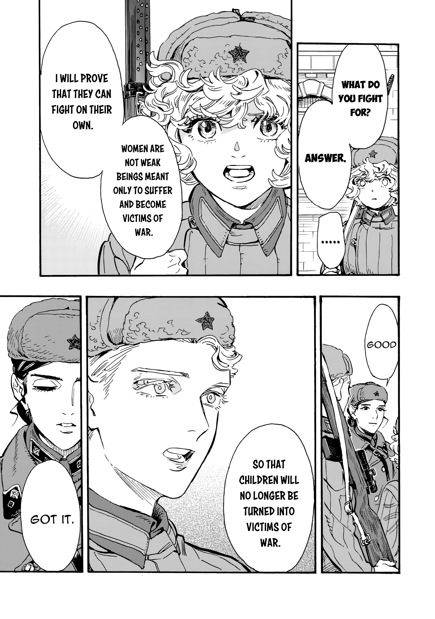 Comrade Girls, Shoot the Enemy Chapter 7 page 30