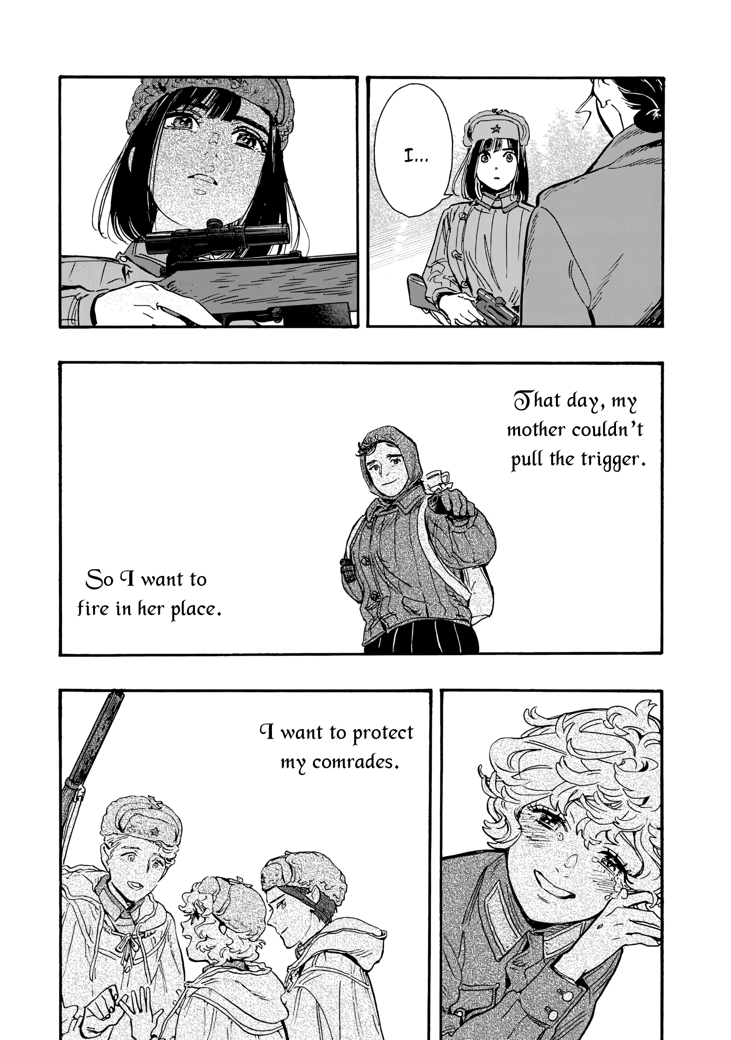 Comrade Girls, Shoot the Enemy Chapter 7 page 31