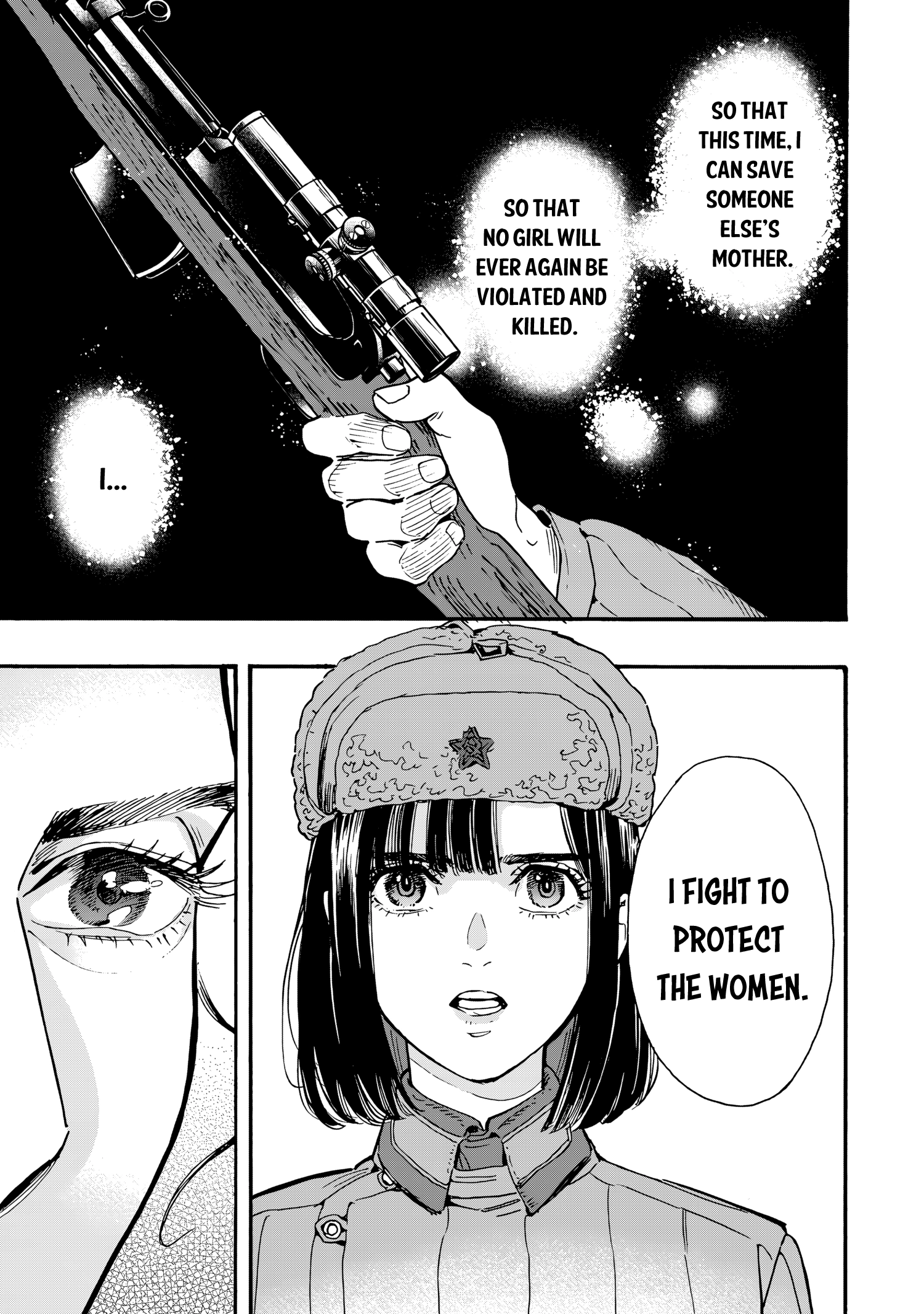 Comrade Girls, Shoot the Enemy Chapter 7 page 32