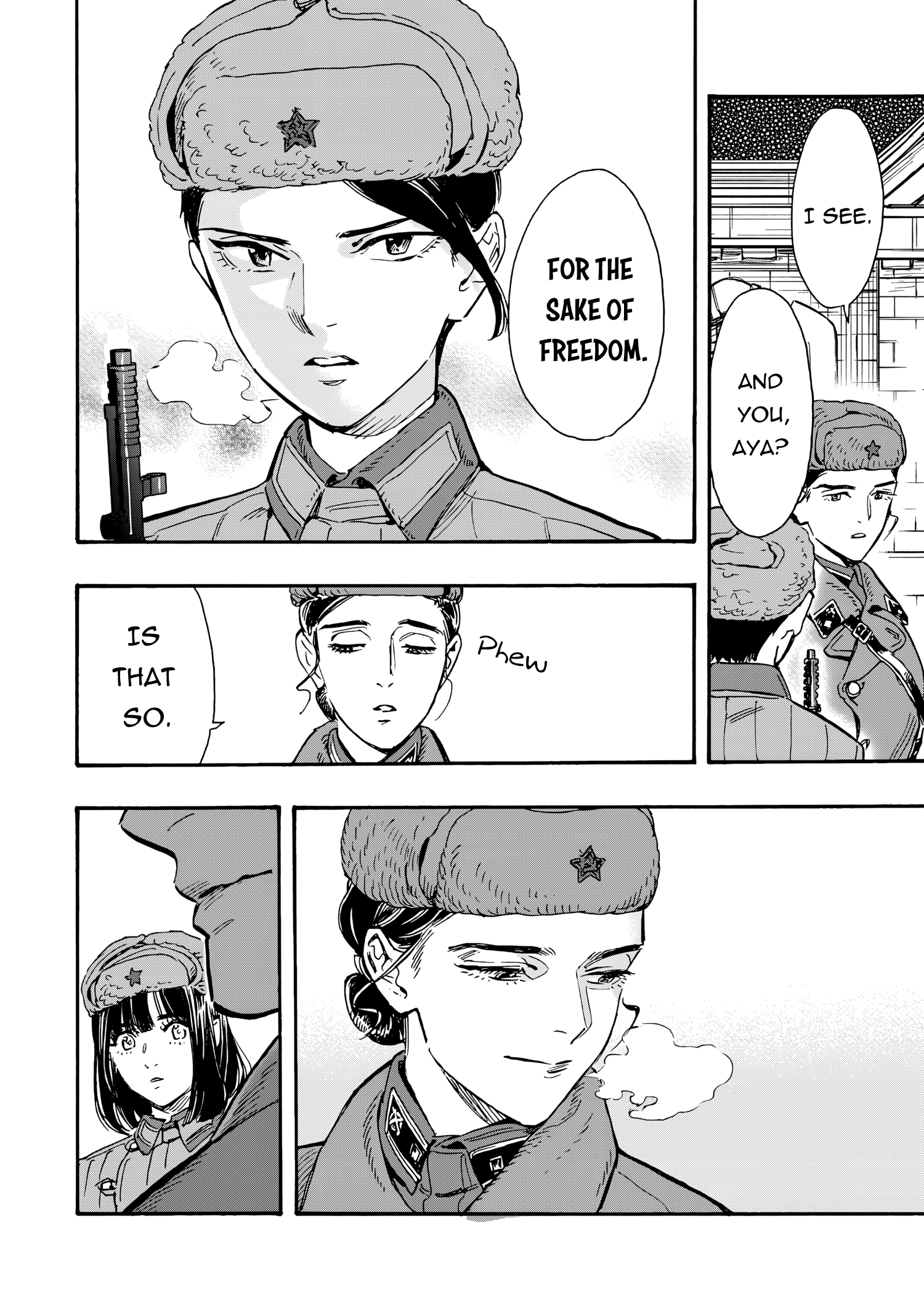 Comrade Girls, Shoot the Enemy Chapter 7 page 33