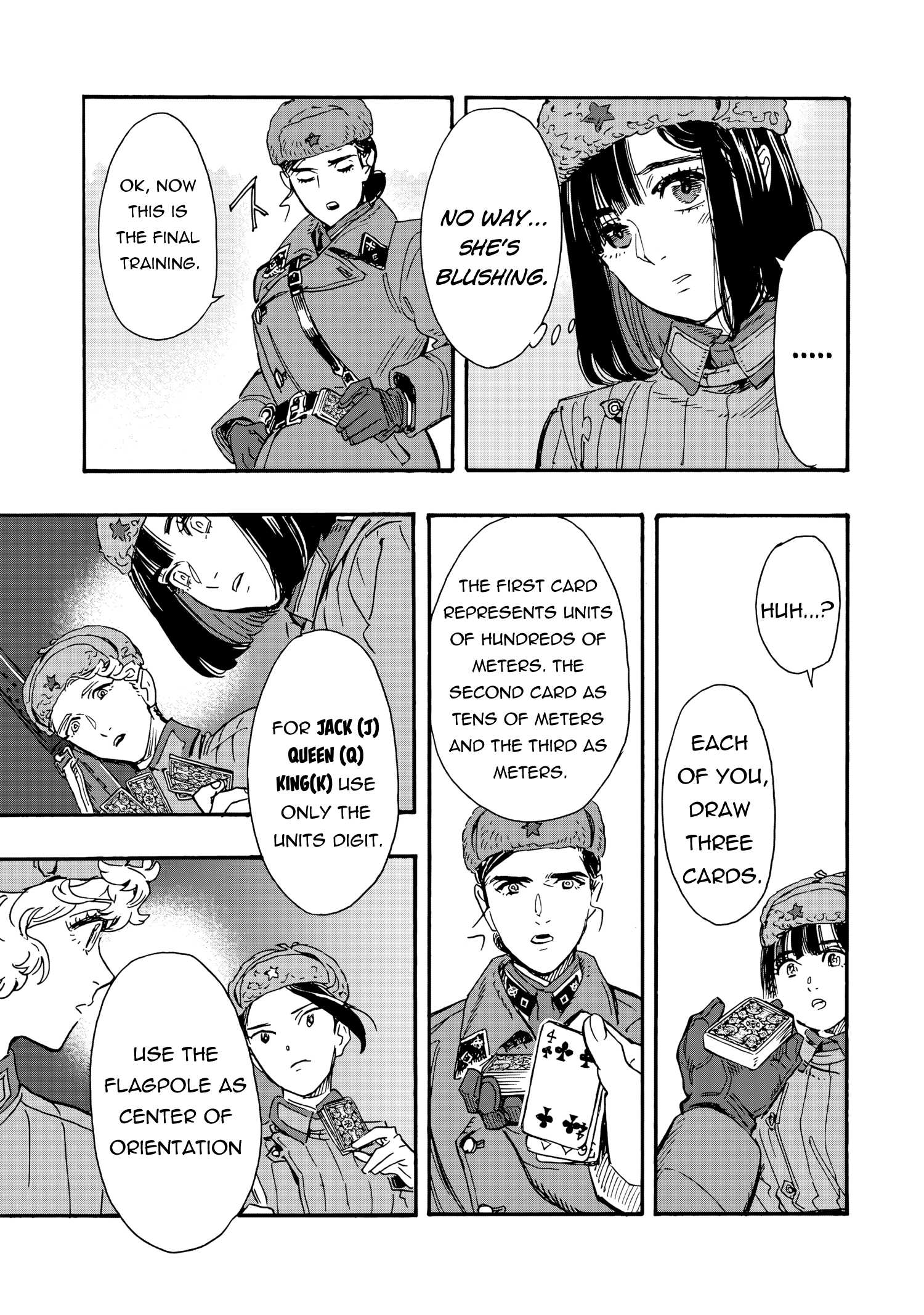 Comrade Girls, Shoot the Enemy Chapter 7 page 34