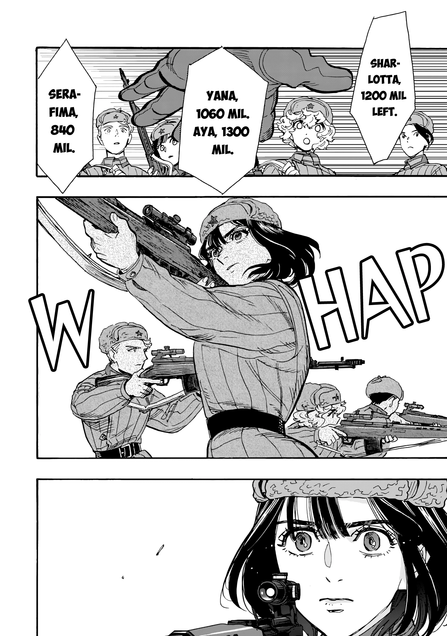 Comrade Girls, Shoot the Enemy Chapter 7 page 35