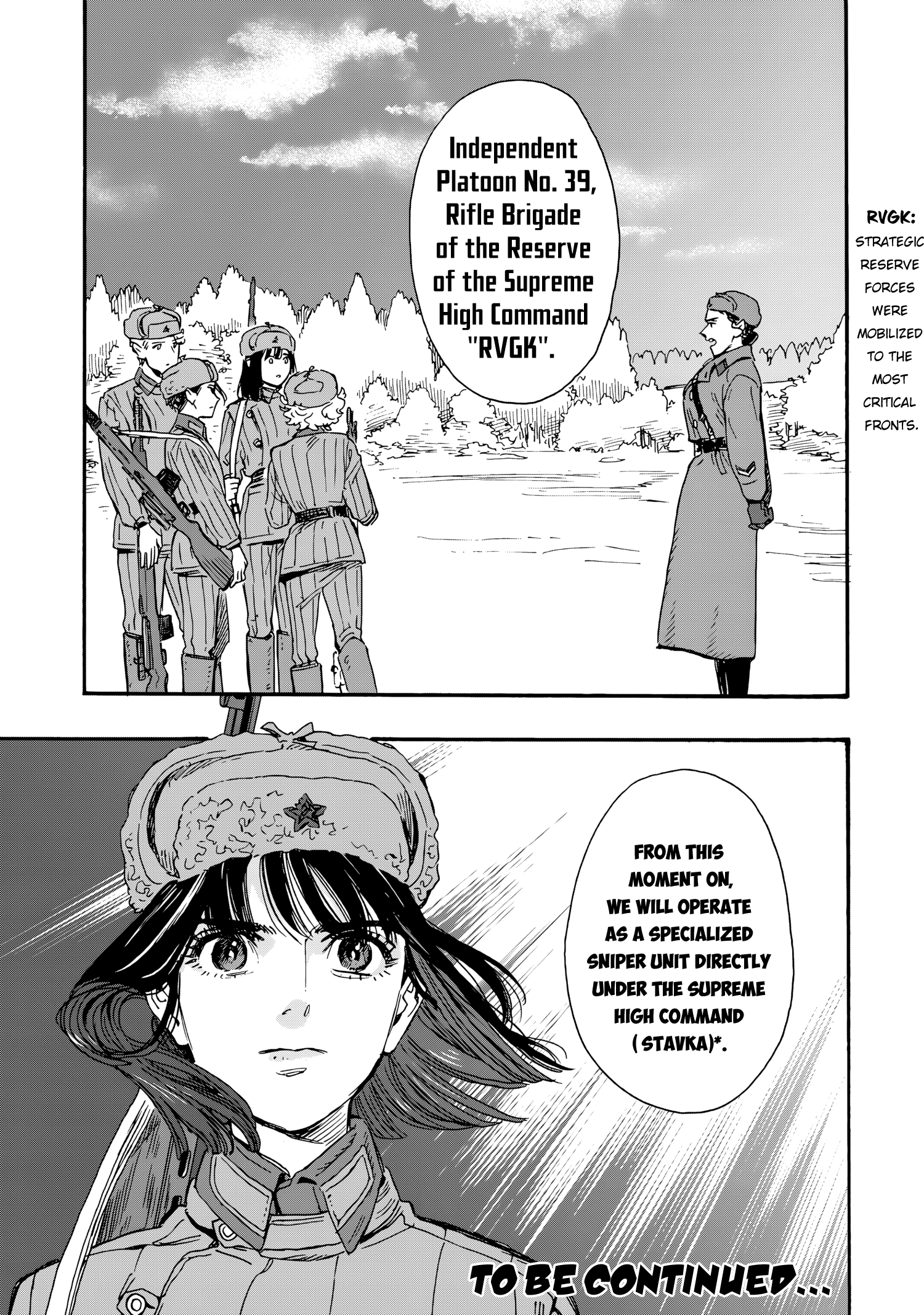 Comrade Girls, Shoot the Enemy Chapter 7 page 40