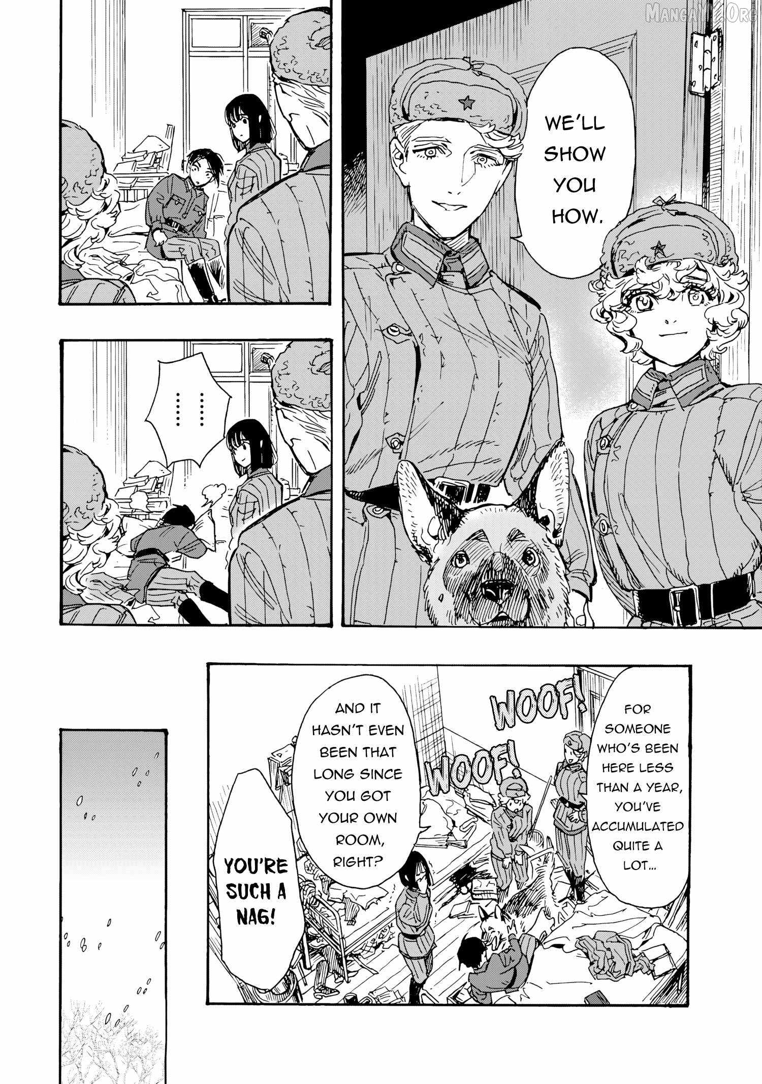 Comrade Girls, Shoot the Enemy Chapter 8 page 15