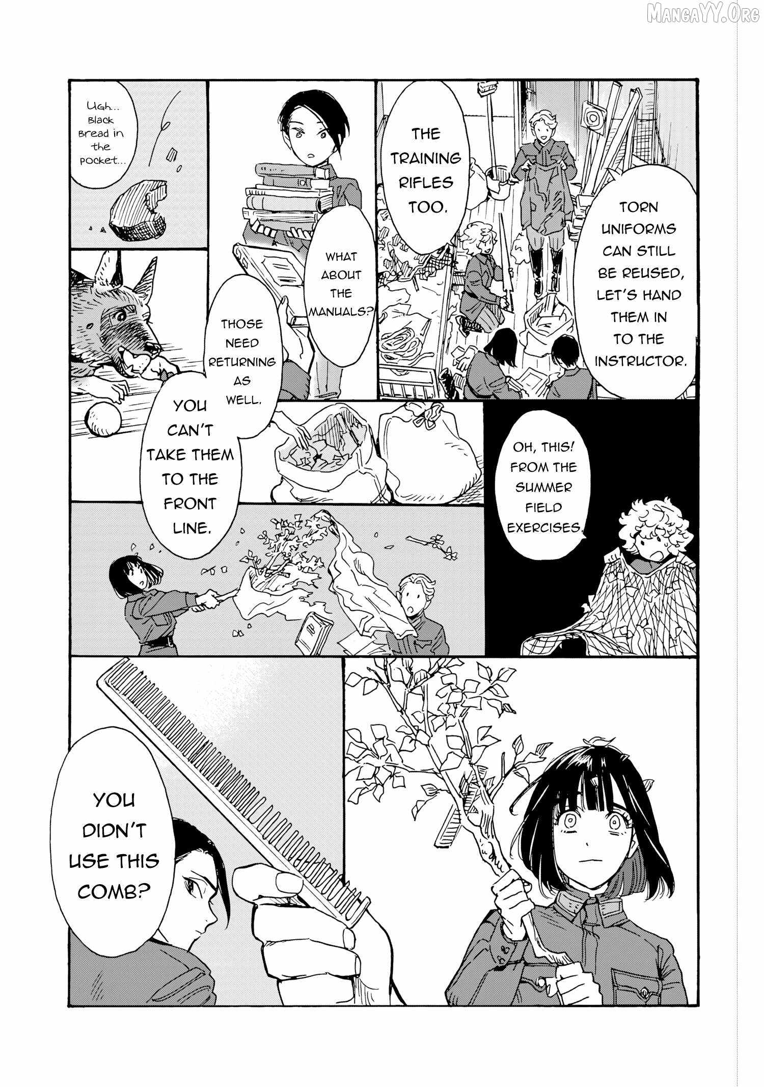 Comrade Girls, Shoot the Enemy Chapter 8 page 16