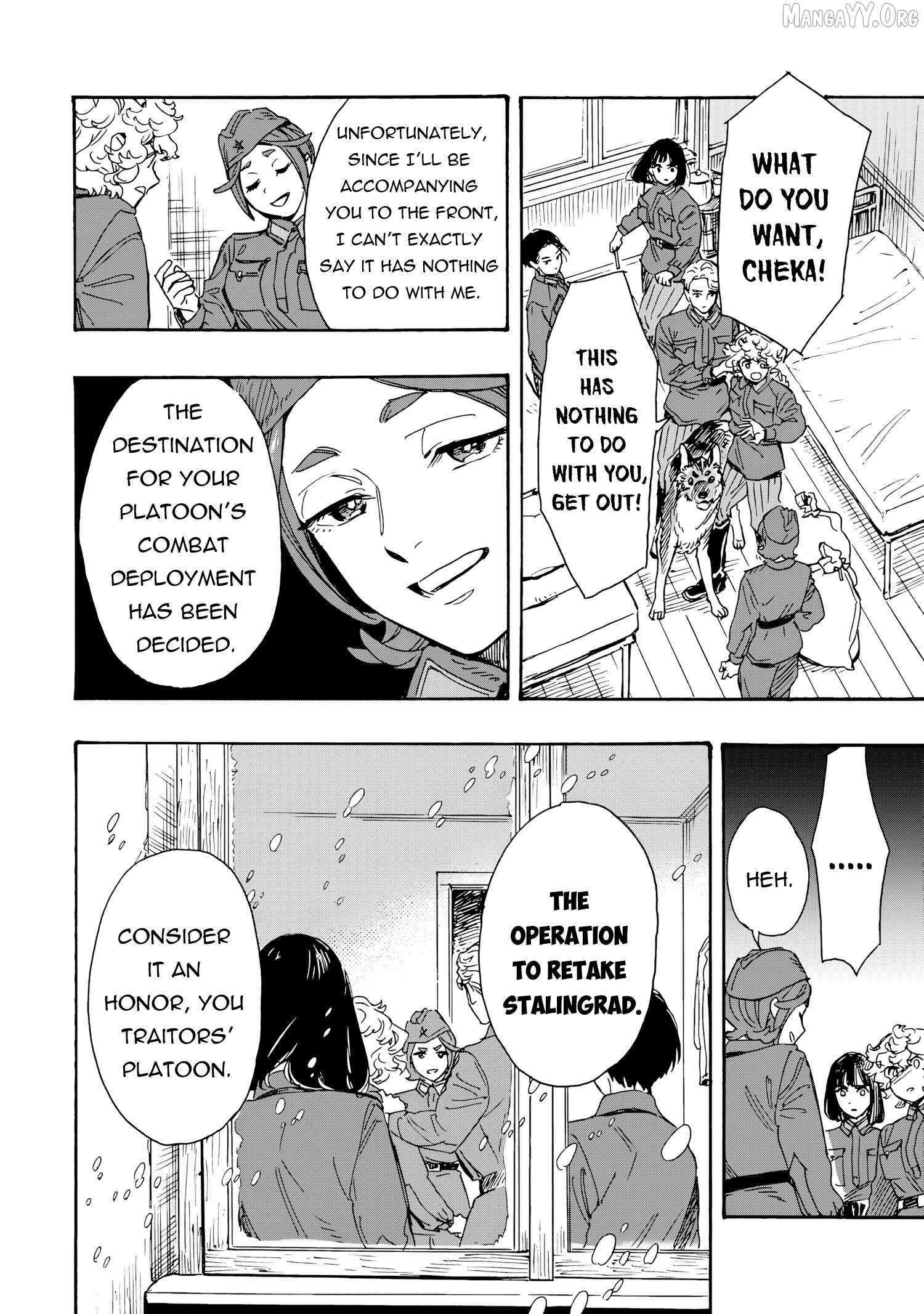 Comrade Girls, Shoot the Enemy Chapter 8 page 21