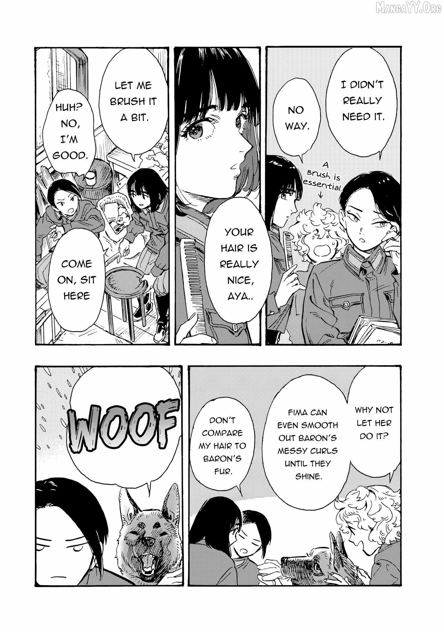 Comrade Girls, Shoot the Enemy Chapter 8 page 17