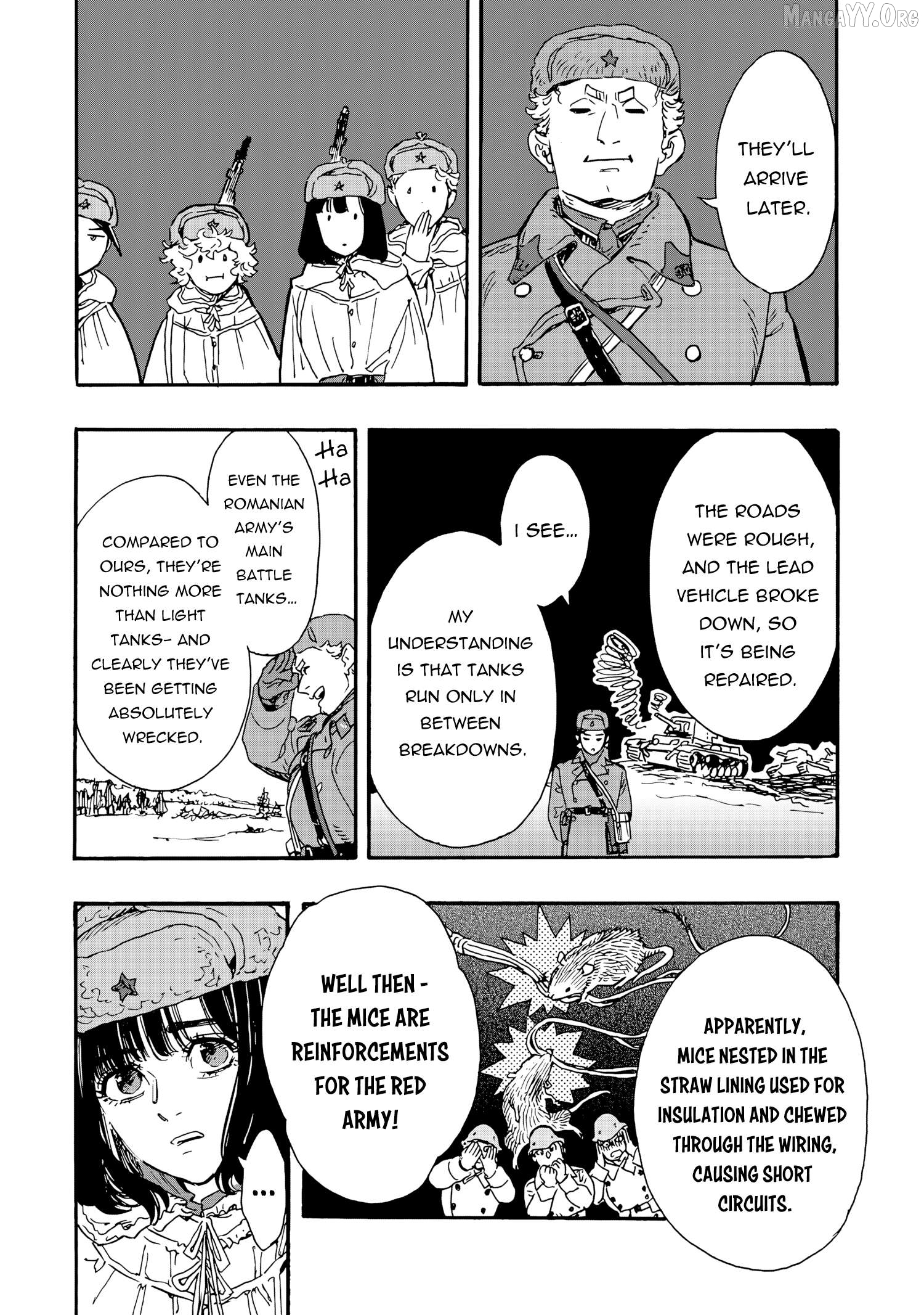 Comrade Girls, Shoot the Enemy Chapter 9 page 5