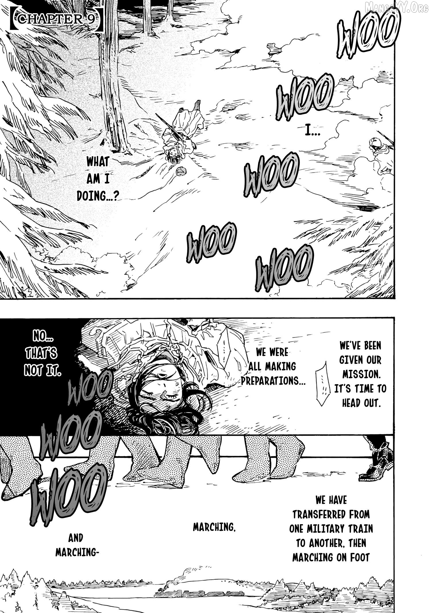 Comrade Girls, Shoot the Enemy Chapter 9 page 2