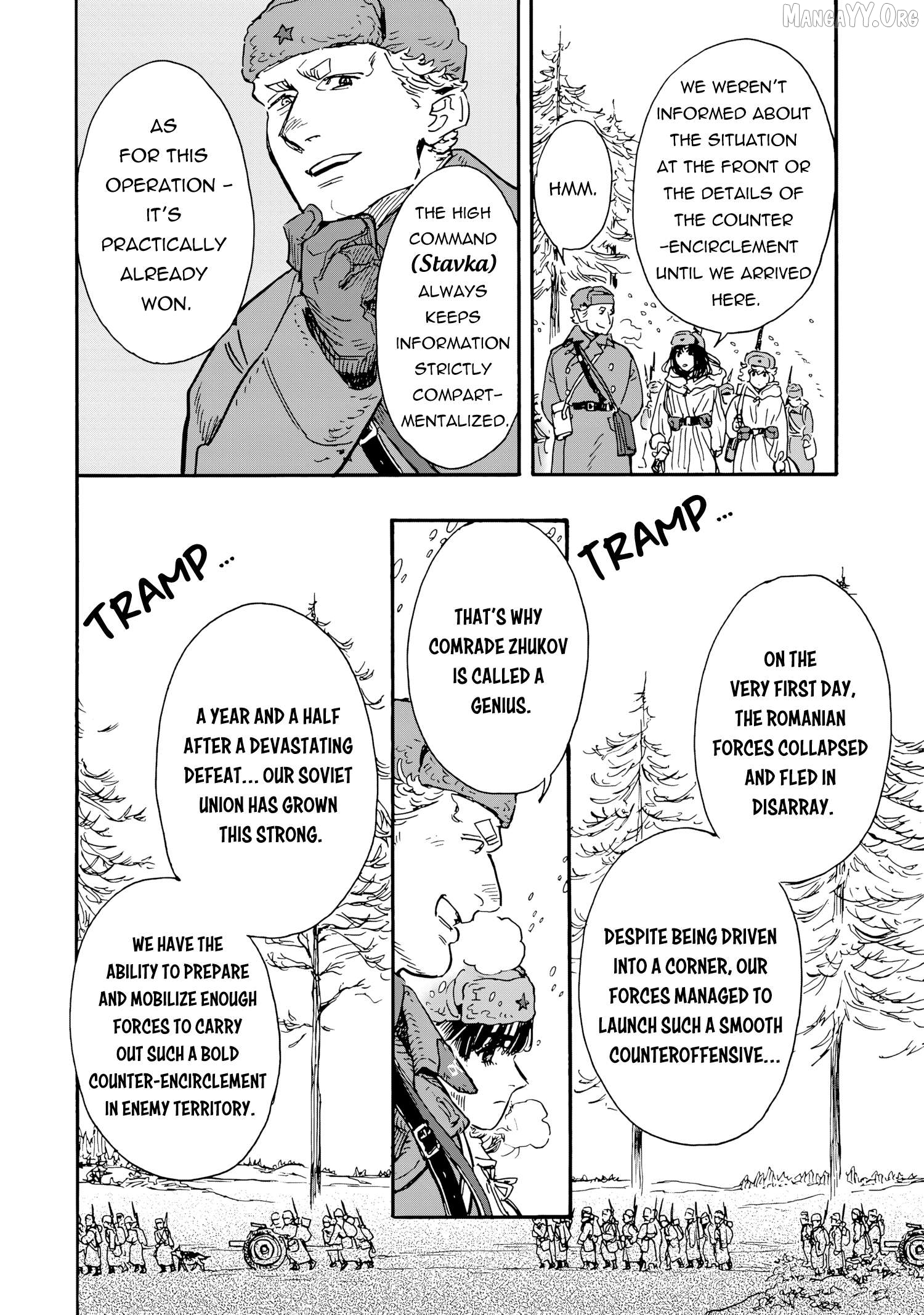 Comrade Girls, Shoot the Enemy Chapter 9 page 7