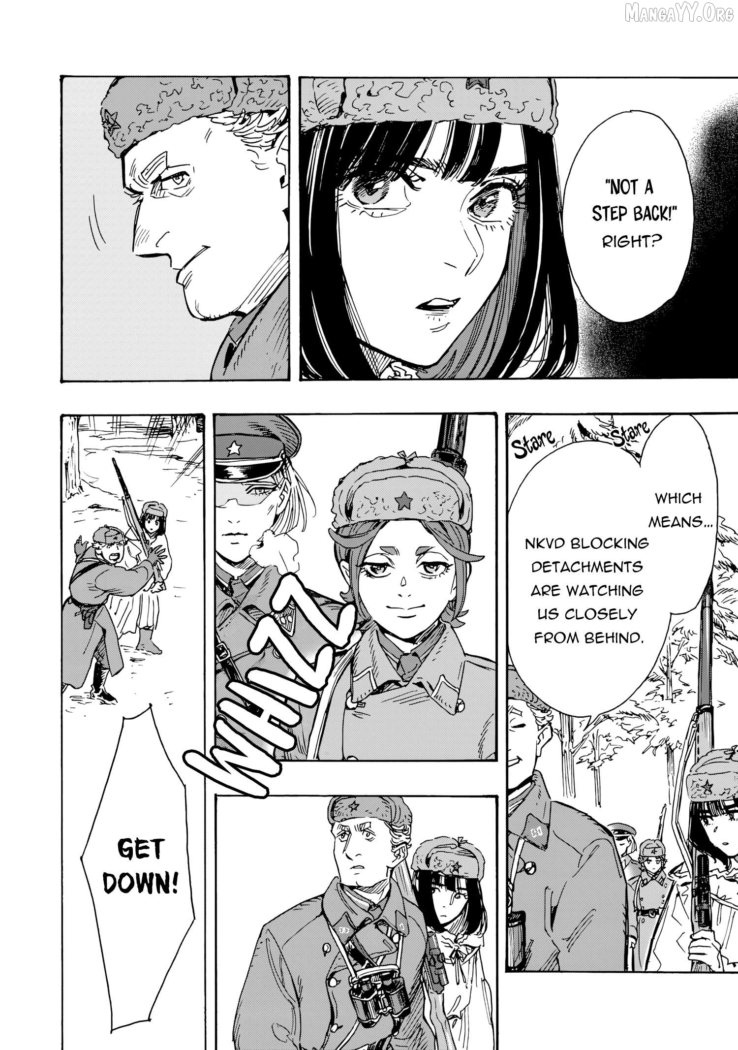 Comrade Girls, Shoot the Enemy Chapter 9 page 9