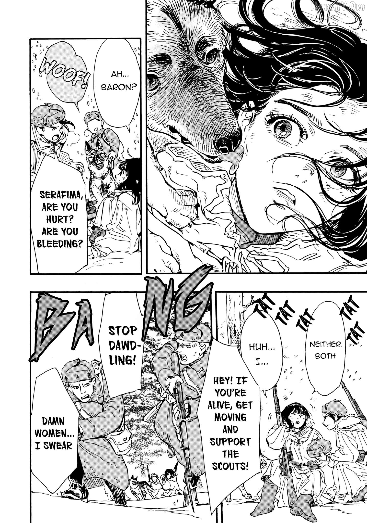 Comrade Girls, Shoot the Enemy Chapter 9 page 11