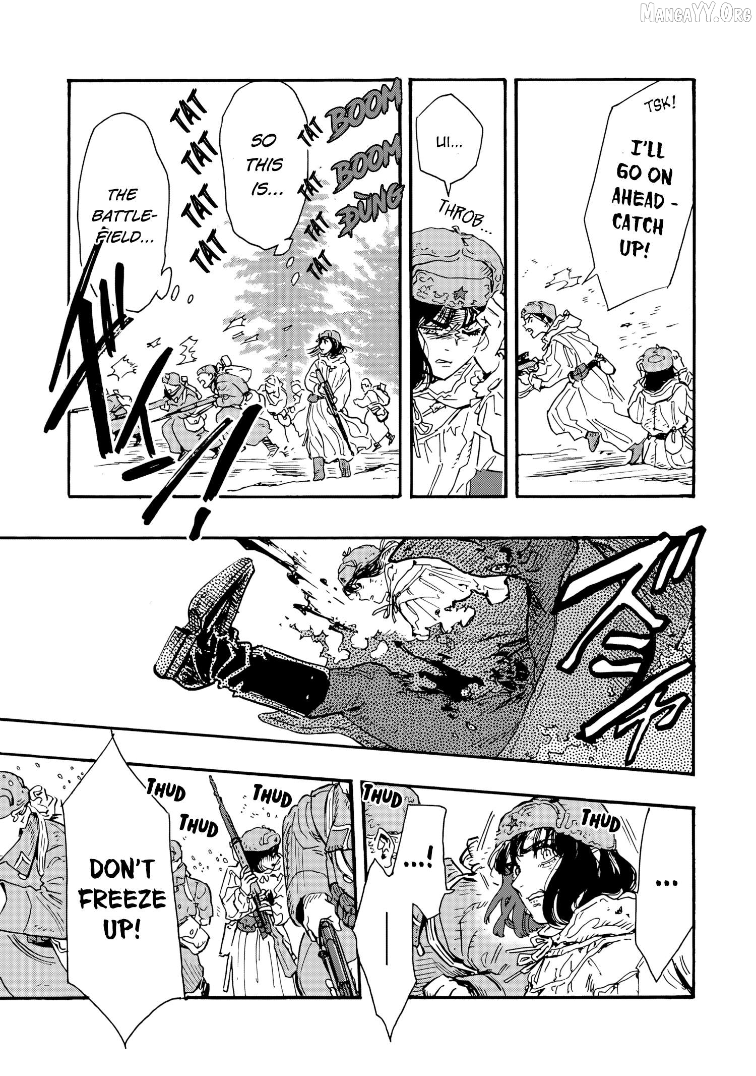 Comrade Girls, Shoot the Enemy Chapter 9 page 12