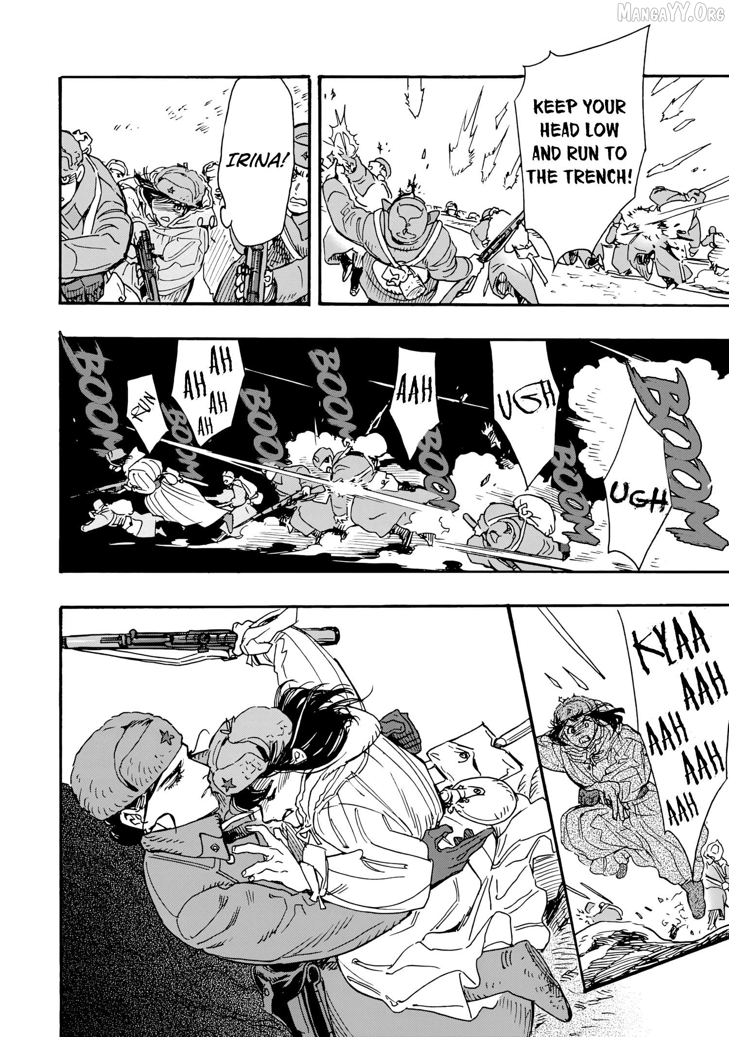 Comrade Girls, Shoot the Enemy Chapter 9 page 13