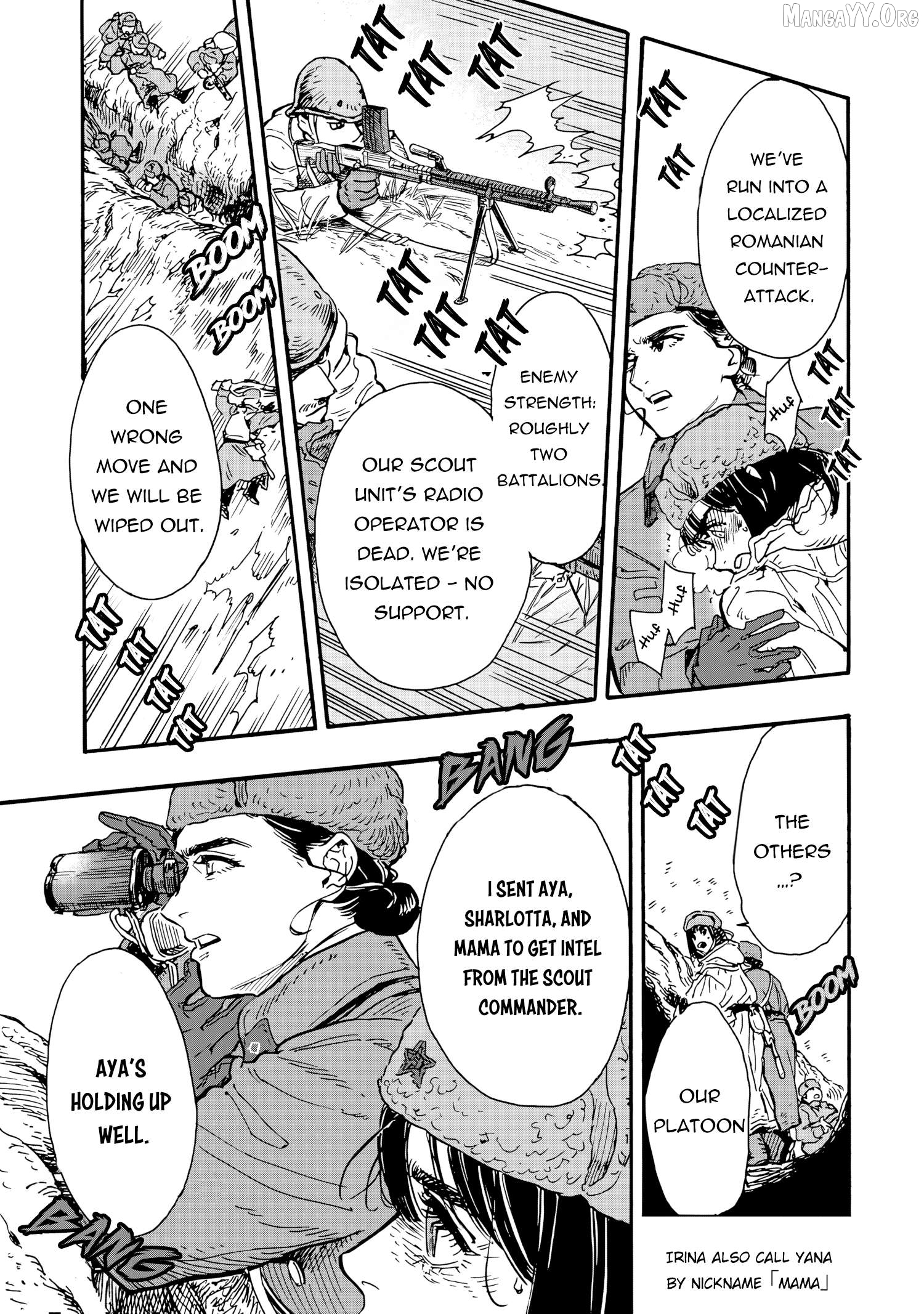 Comrade Girls, Shoot the Enemy Chapter 9 page 14