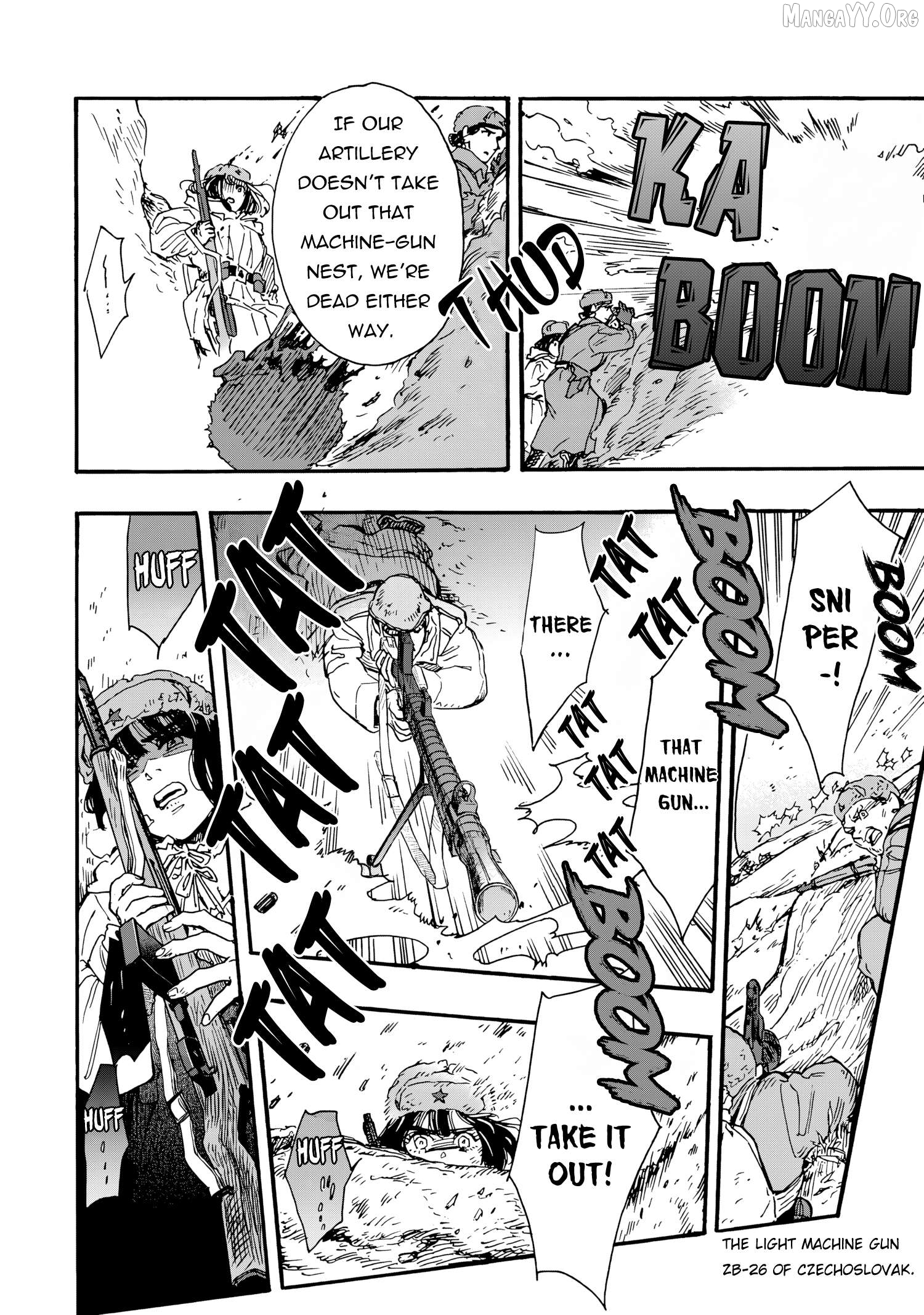 Comrade Girls, Shoot the Enemy Chapter 9 page 15