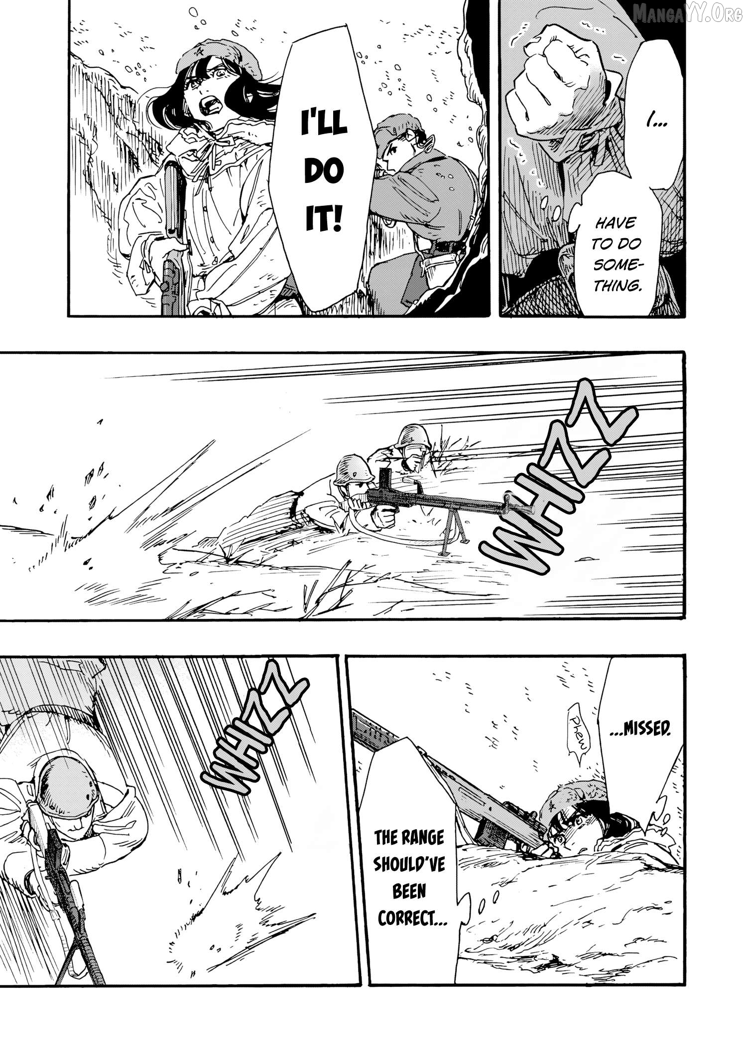 Comrade Girls, Shoot the Enemy Chapter 9 page 16