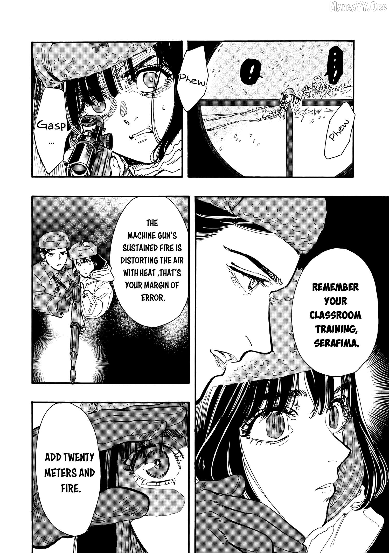 Comrade Girls, Shoot the Enemy Chapter 9 page 17