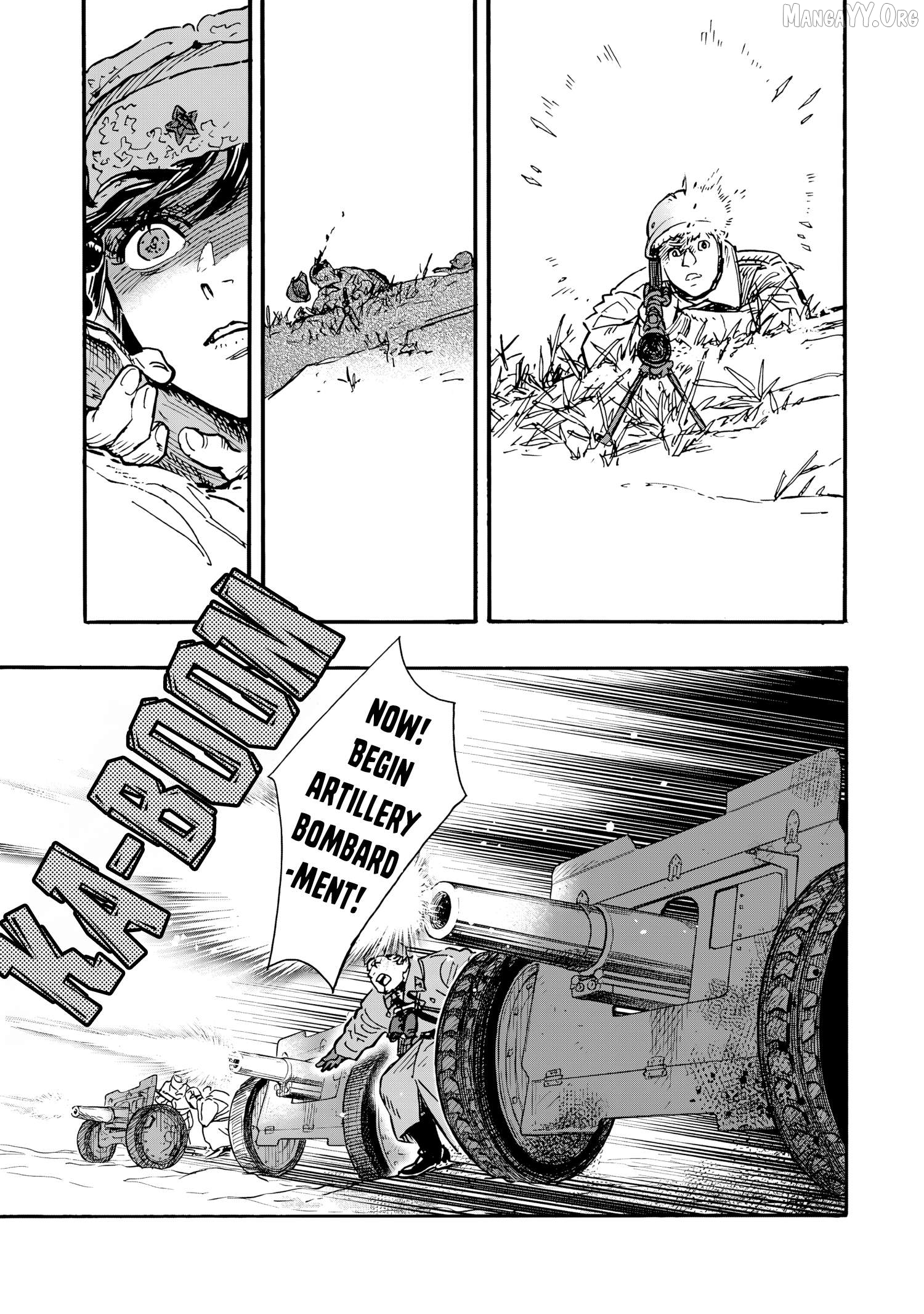 Comrade Girls, Shoot the Enemy Chapter 9 page 18