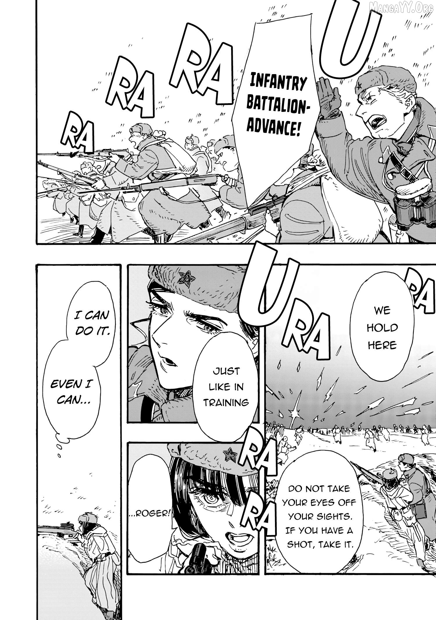 Comrade Girls, Shoot the Enemy Chapter 9 page 19