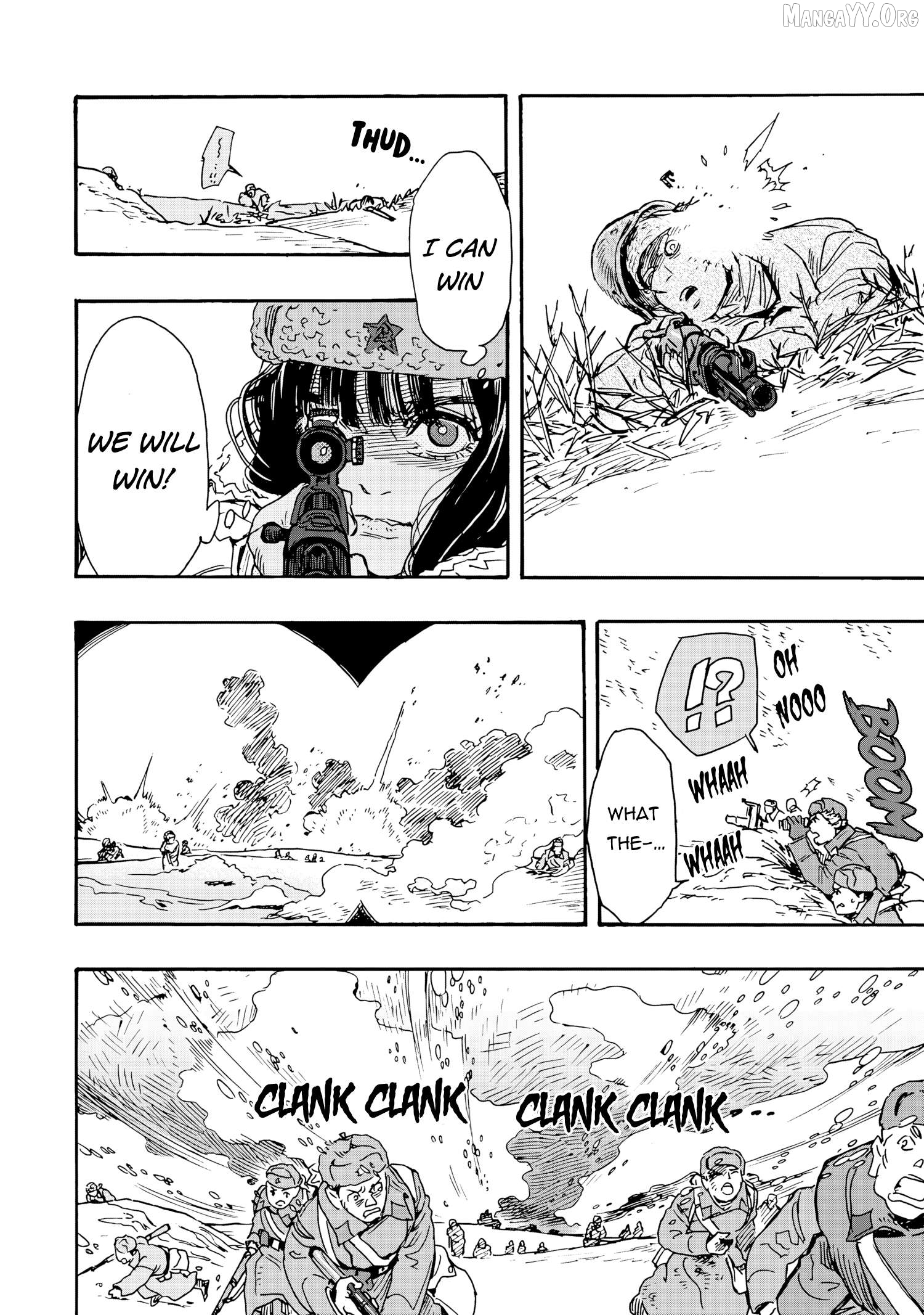 Comrade Girls, Shoot the Enemy Chapter 9 page 21