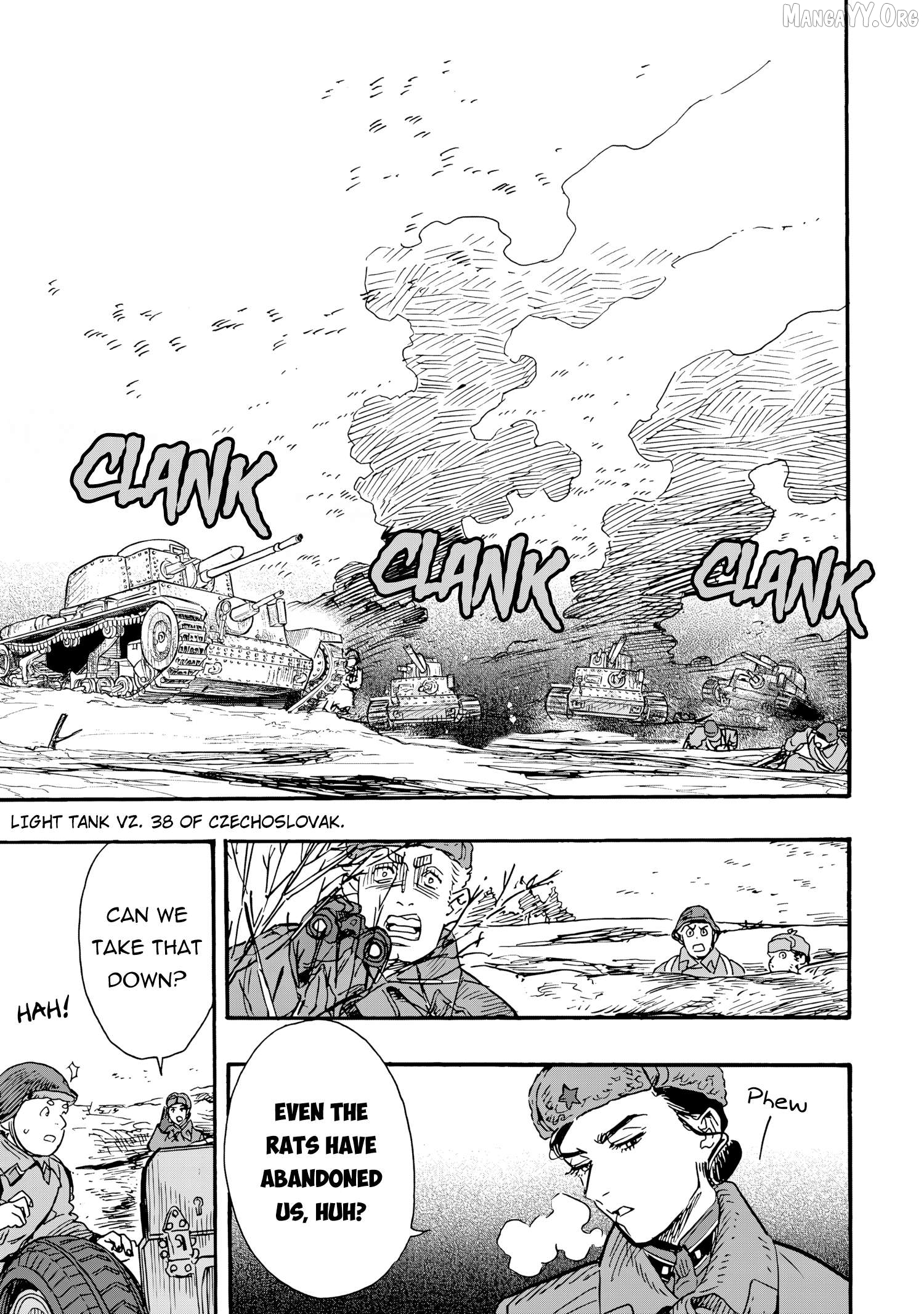 Comrade Girls, Shoot the Enemy Chapter 9 page 22