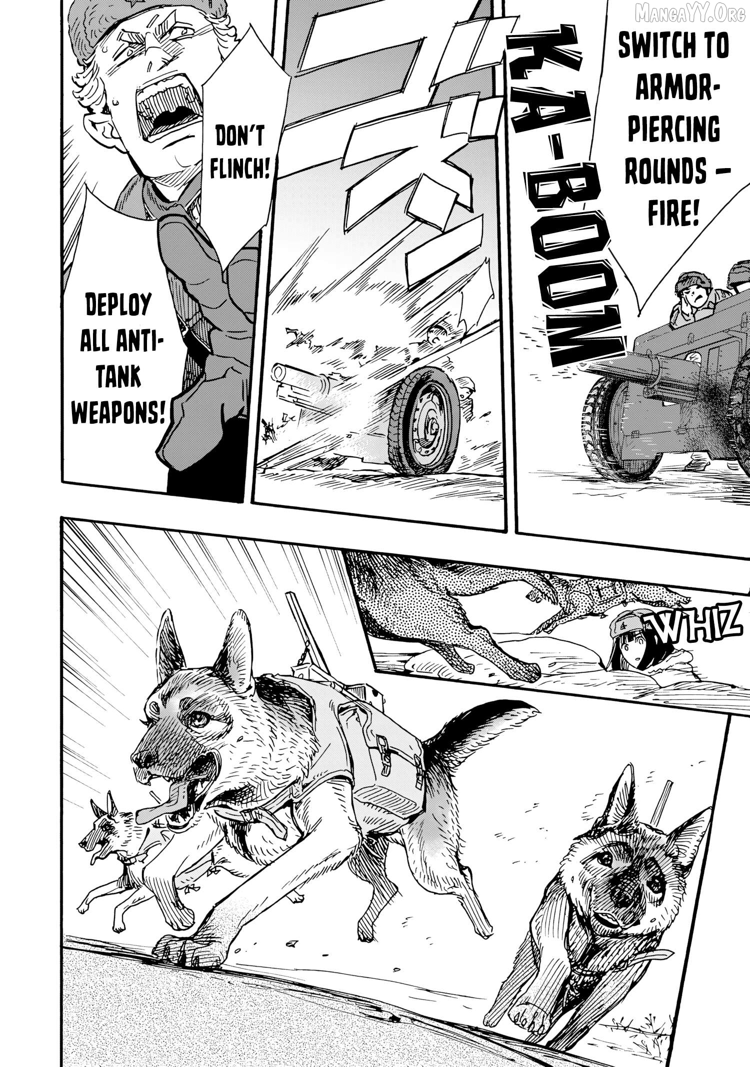 Comrade Girls, Shoot the Enemy Chapter 9 page 23