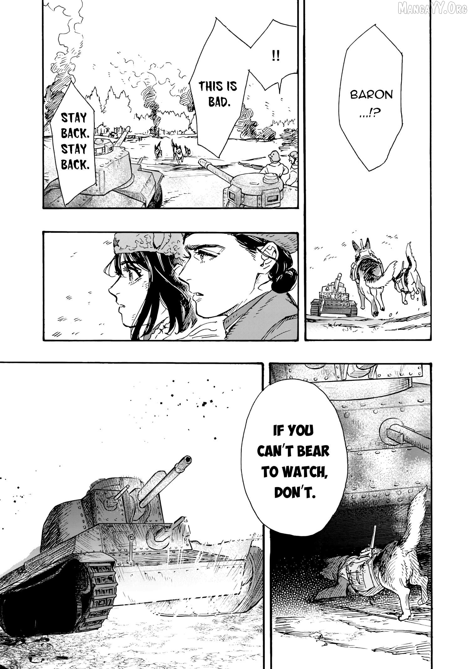 Comrade Girls, Shoot the Enemy Chapter 9 page 24