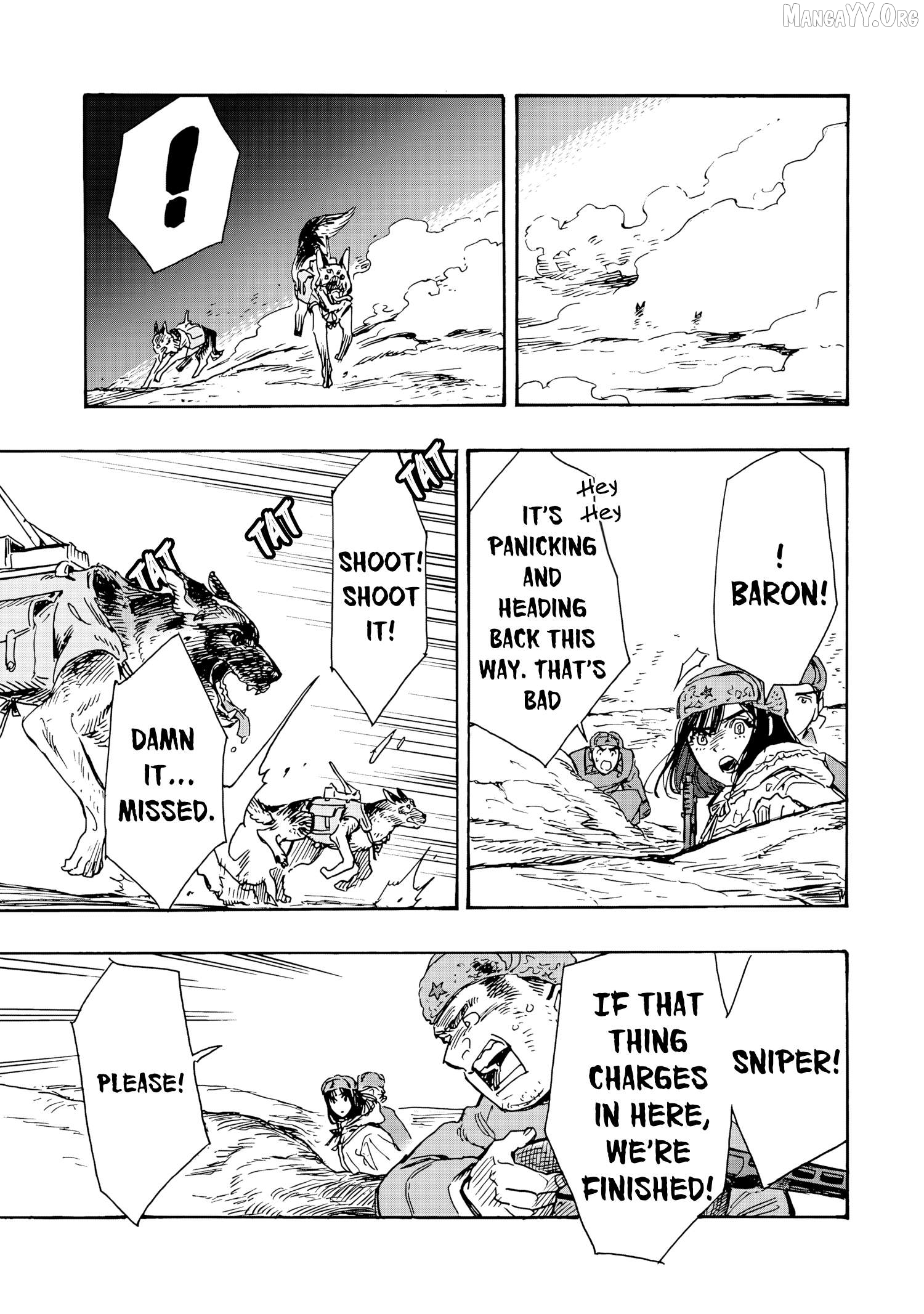 Comrade Girls, Shoot the Enemy Chapter 9 page 26