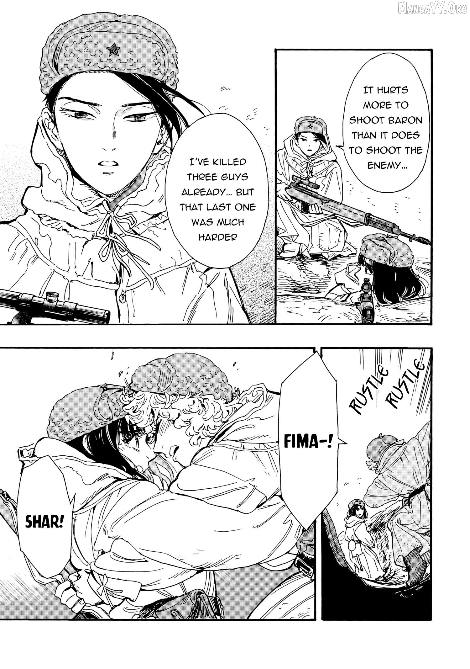 Comrade Girls, Shoot the Enemy Chapter 9 page 30