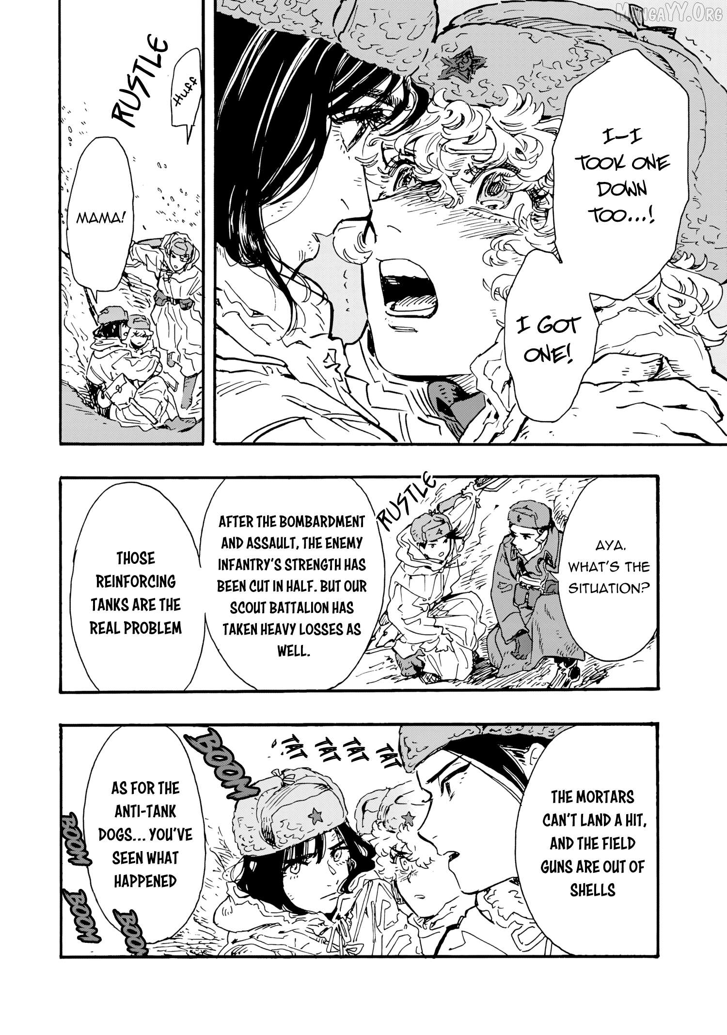Comrade Girls, Shoot the Enemy Chapter 9 page 31