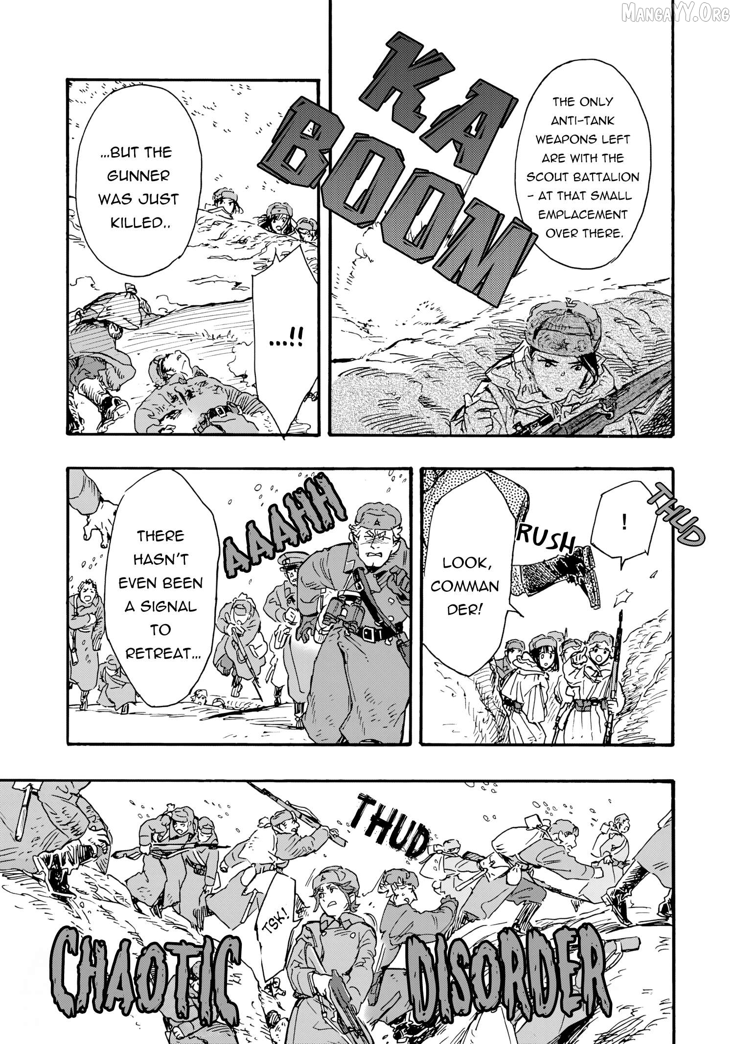 Comrade Girls, Shoot the Enemy Chapter 9 page 32