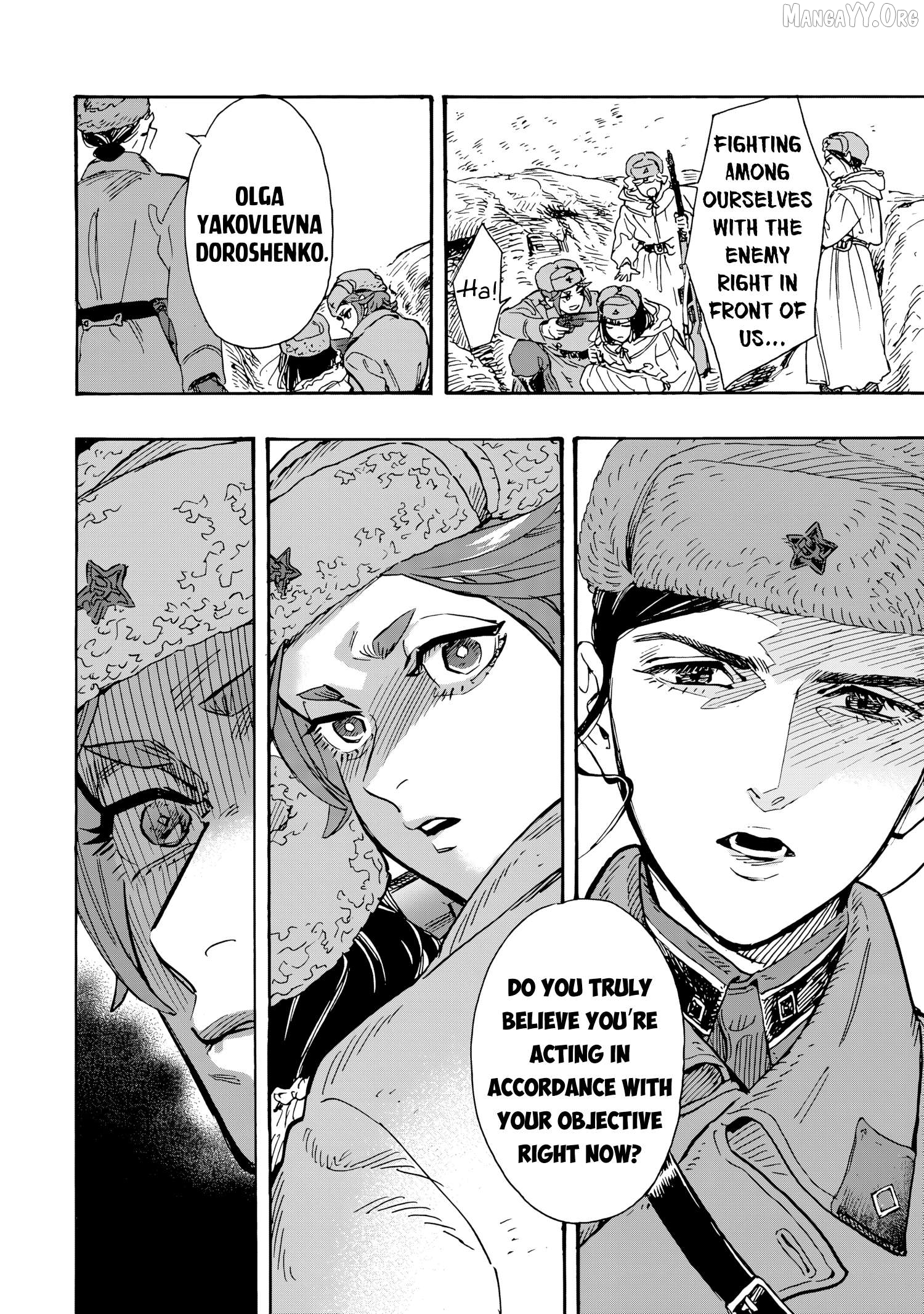 Comrade Girls, Shoot the Enemy Chapter 9 page 35