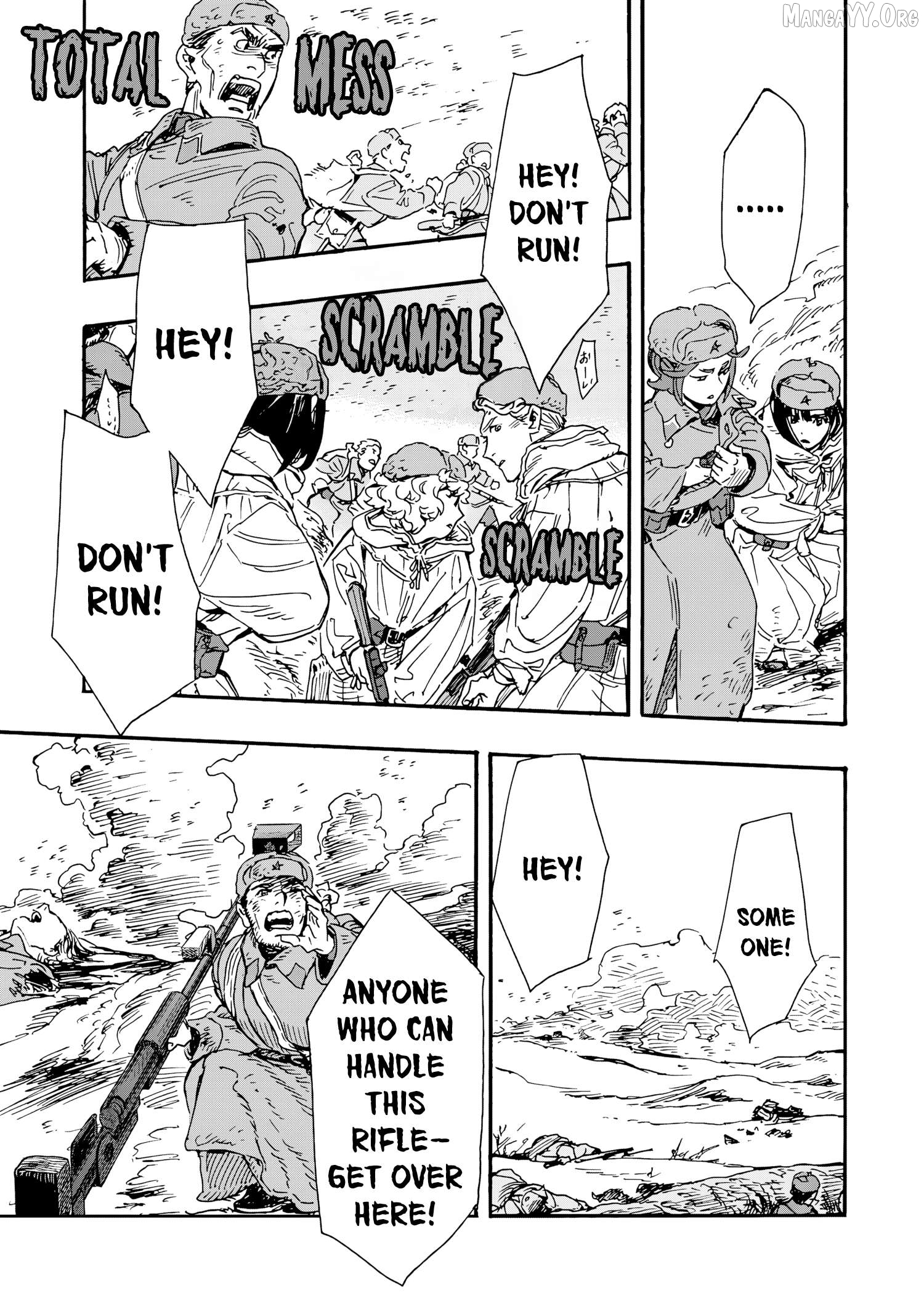 Comrade Girls, Shoot the Enemy Chapter 9 page 36