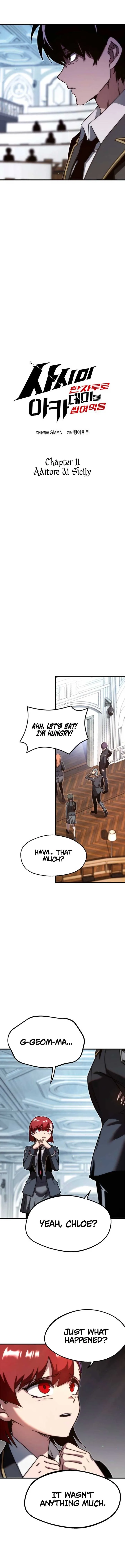 Conquering the Academy with Just a Sashimi Knife Chapter 11 page 7