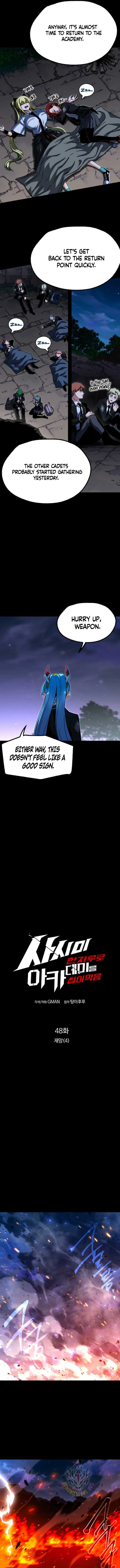 Conquering the Academy with Just a Sashimi Knife Chapter 48 page 3
