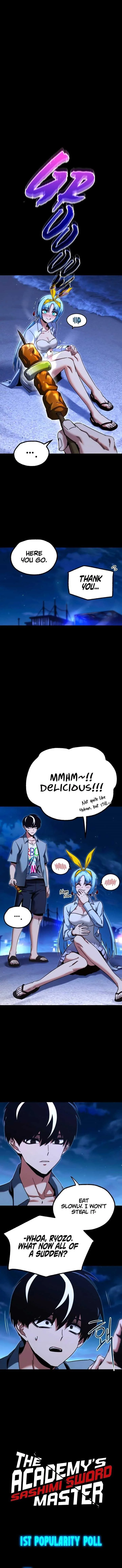Conquering the Academy with Just a Sashimi Knife Chapter 49.5 page 15